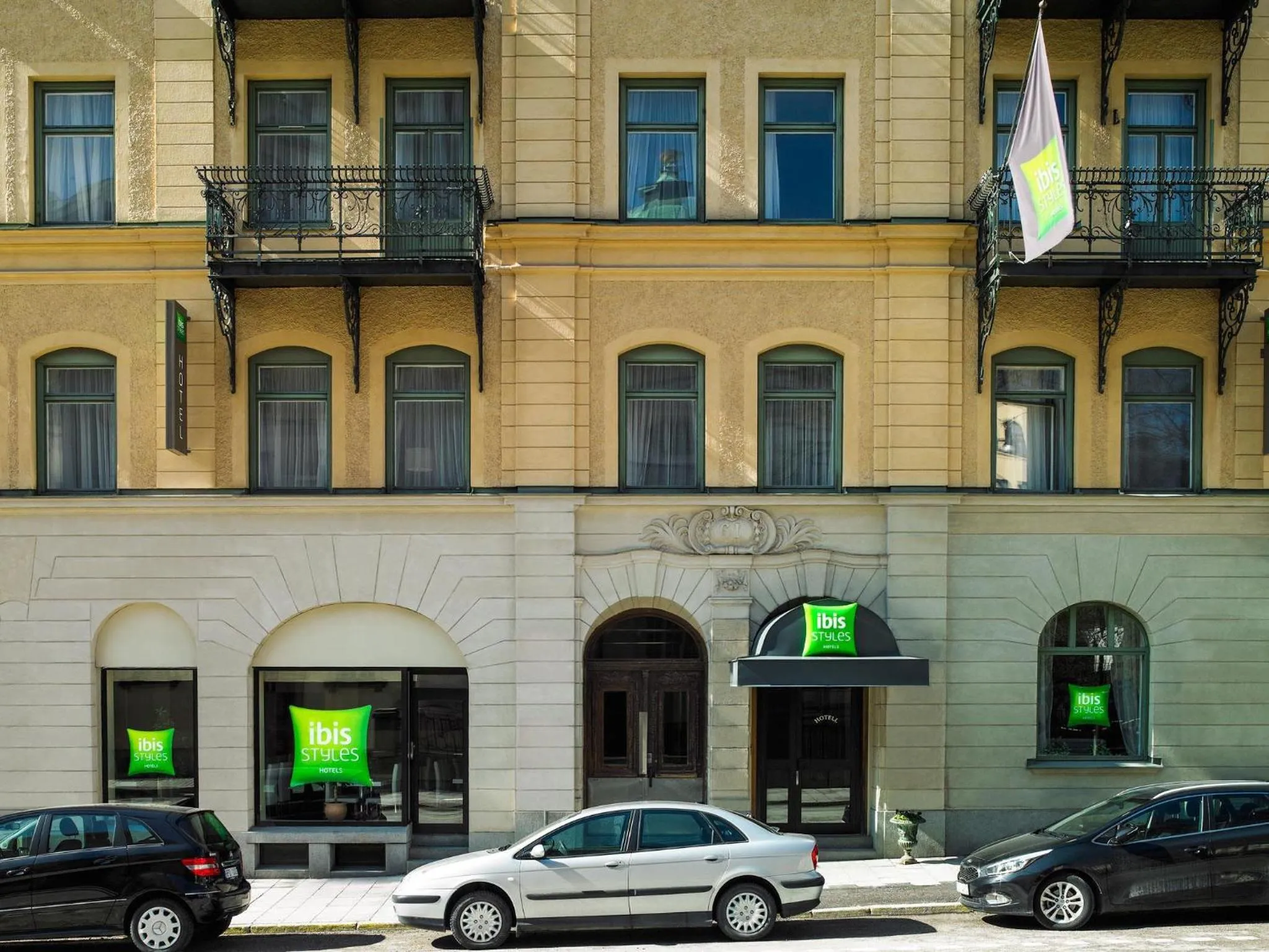 Property building in Ibis Styles Stockholm Odenplan