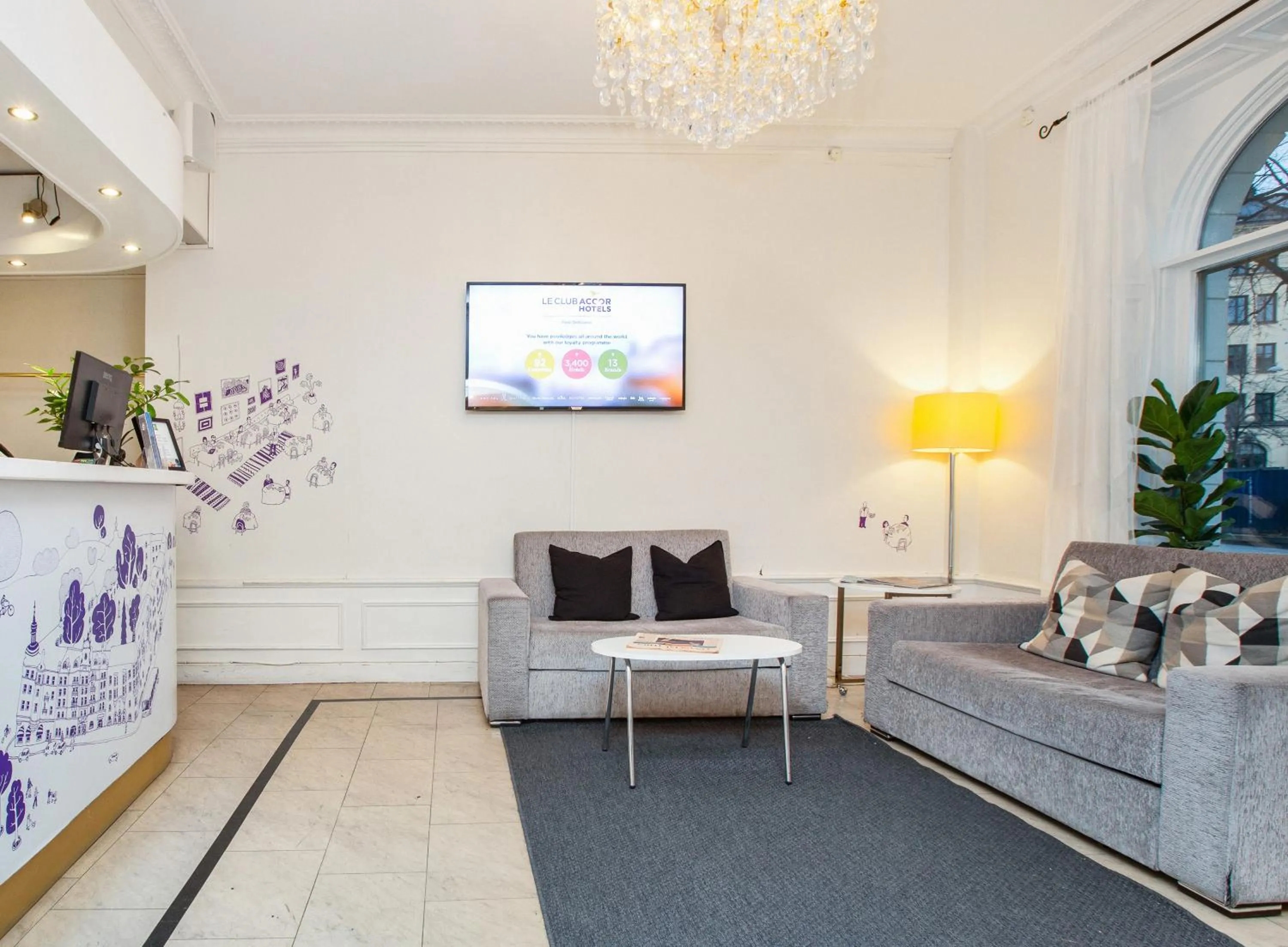 Property building in Ibis Styles Stockholm Odenplan