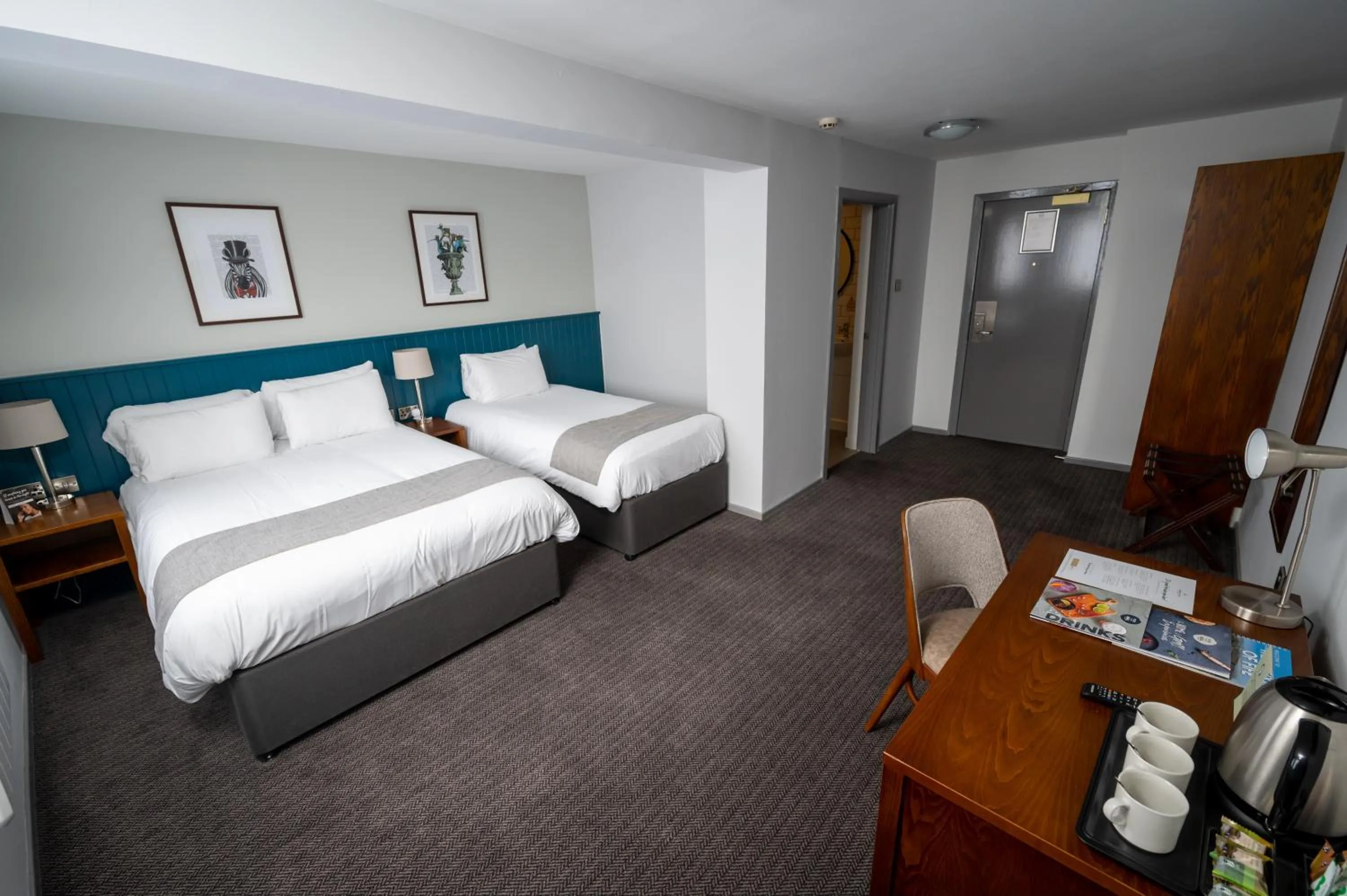 Bed in The Caledonian Hotel