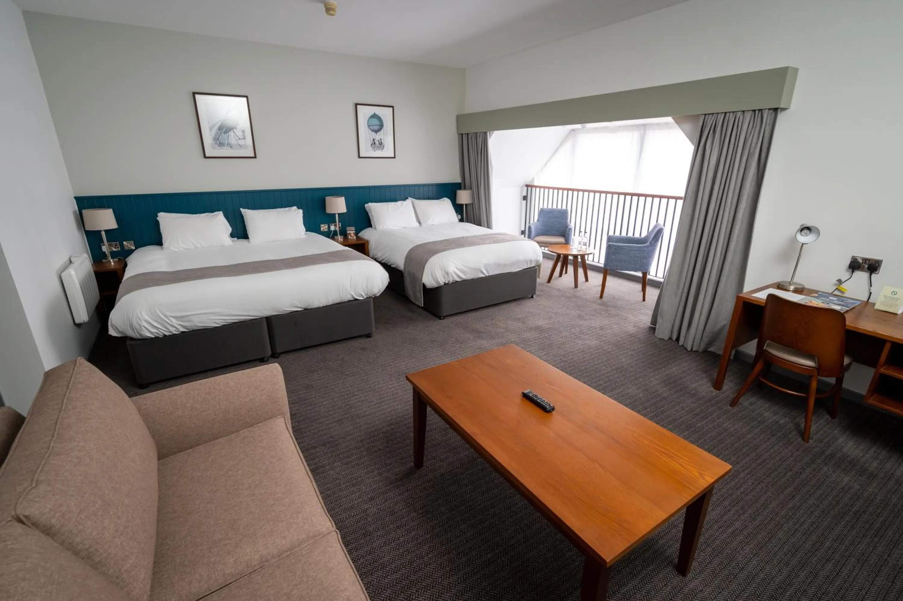 Bed in The Caledonian Hotel