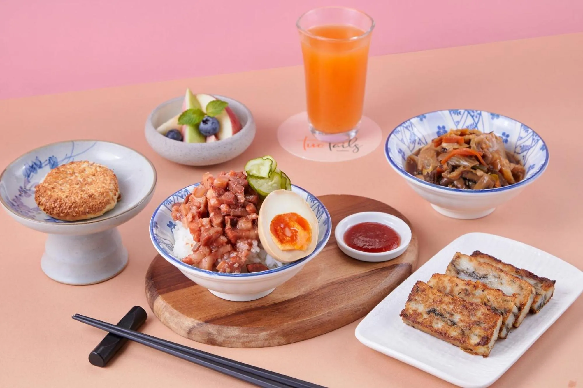 Breakfast in Two Tails Hotel Luzhou