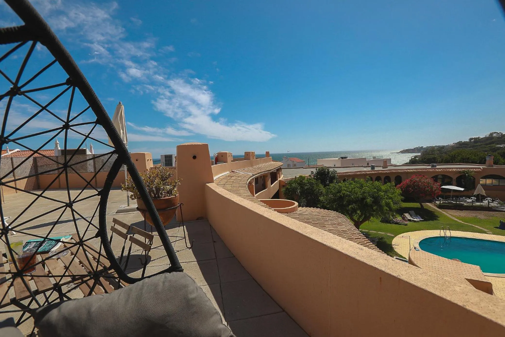 Balcony/Terrace in Clube Maria Luisa