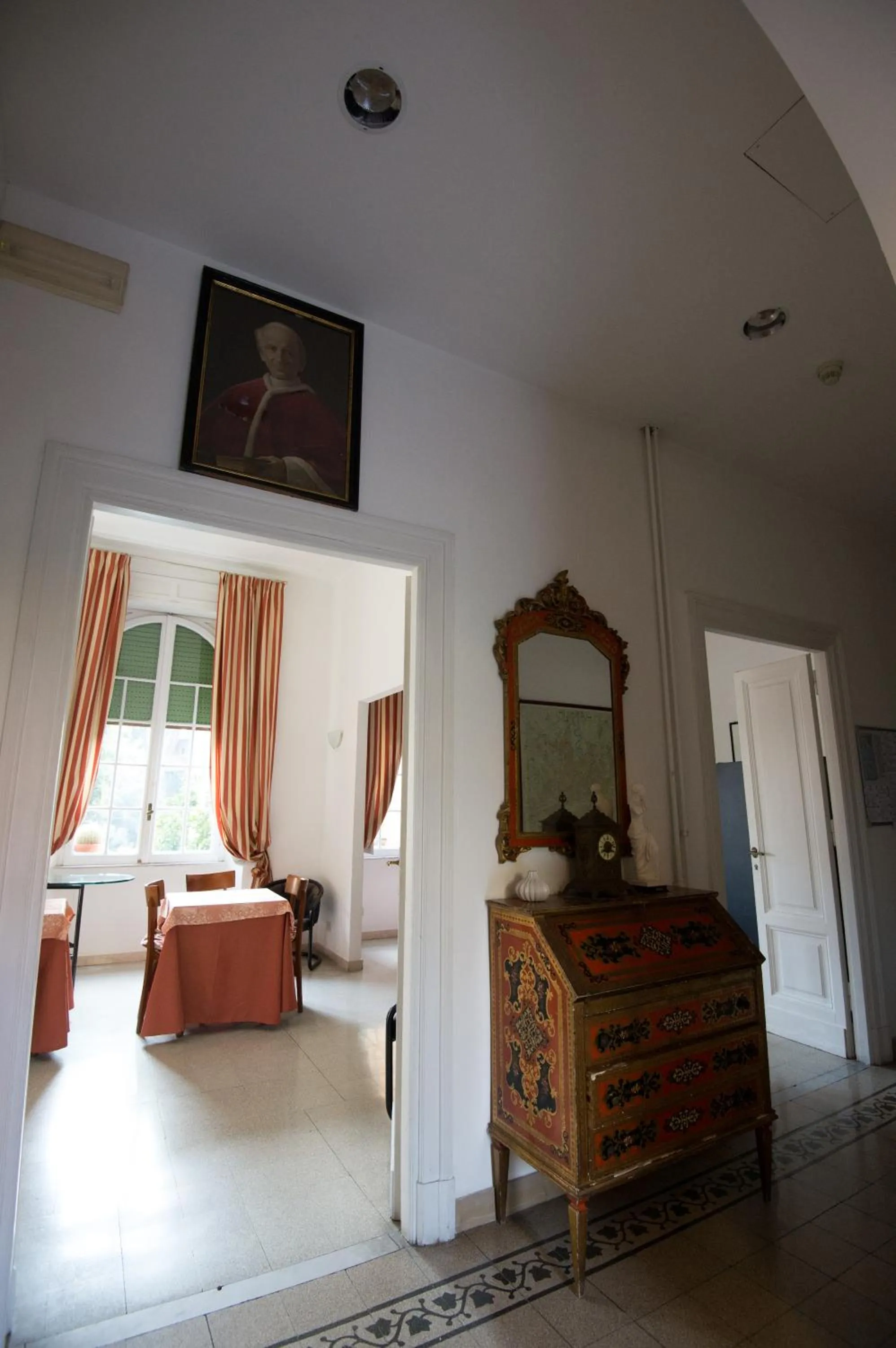 Decorative detail in Hotel Major Aventinus