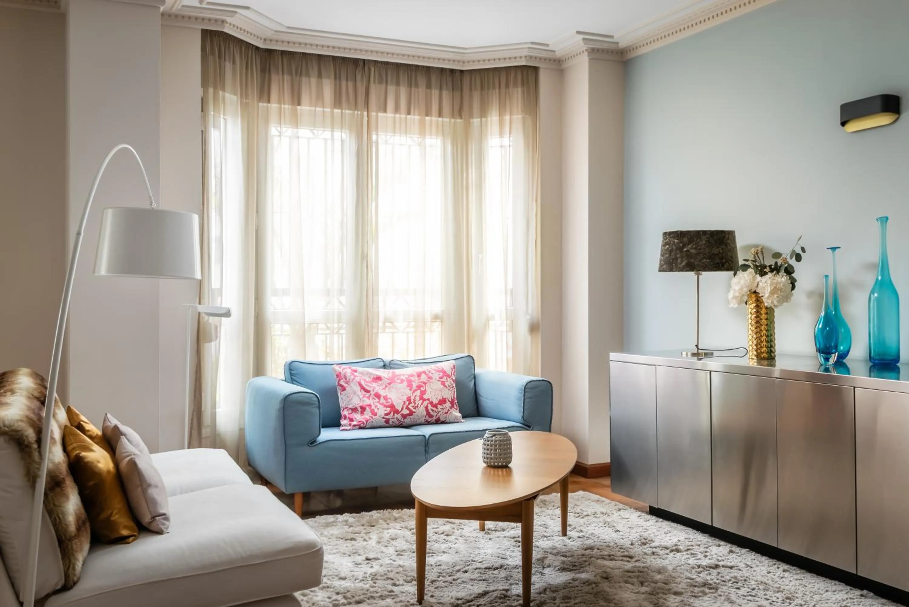 Living room in BYPILLOW Villa Lorena Adults Recommended