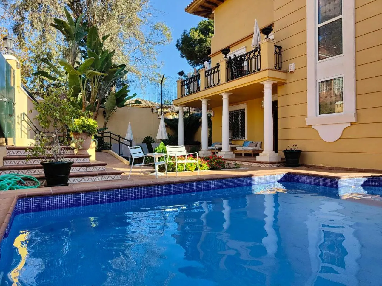 Swimming pool in Hotel Boutique Villa Lorena by Charming Stay Adults Recommended