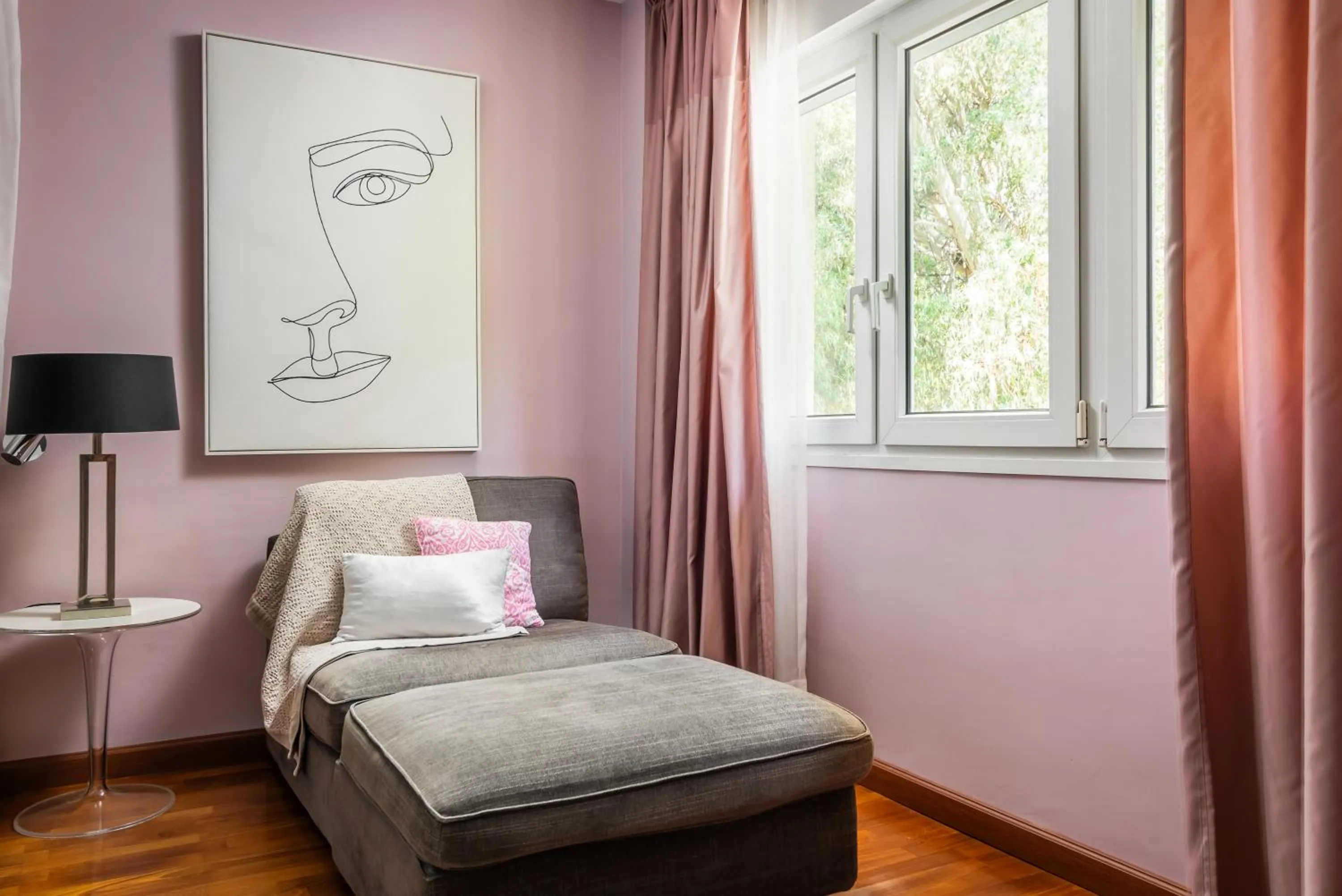 Bedroom, Bed in BYPILLOW Villa Lorena Adults Recommended