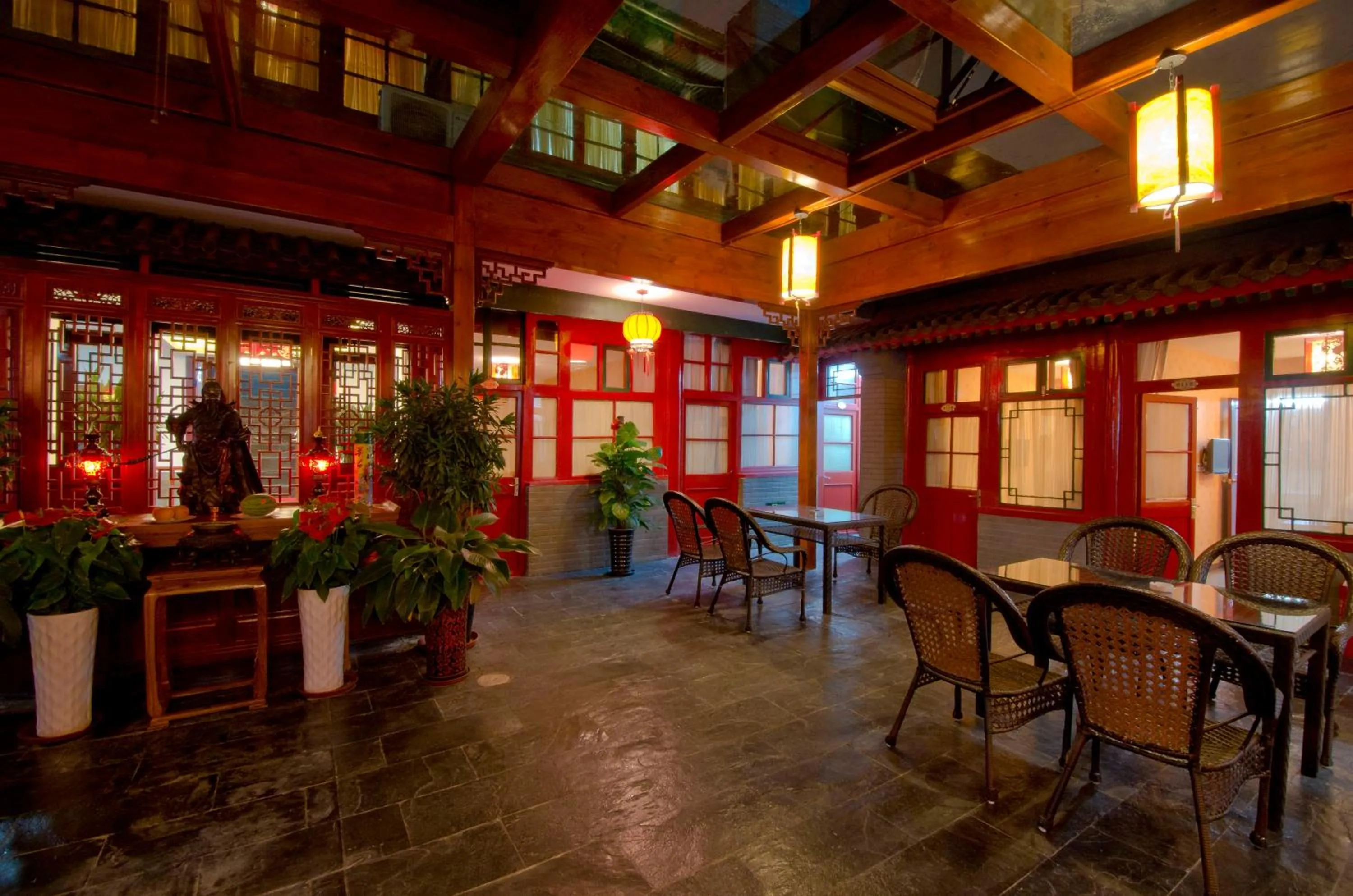 Lounge or bar in Qianmen Courtyard Hotel