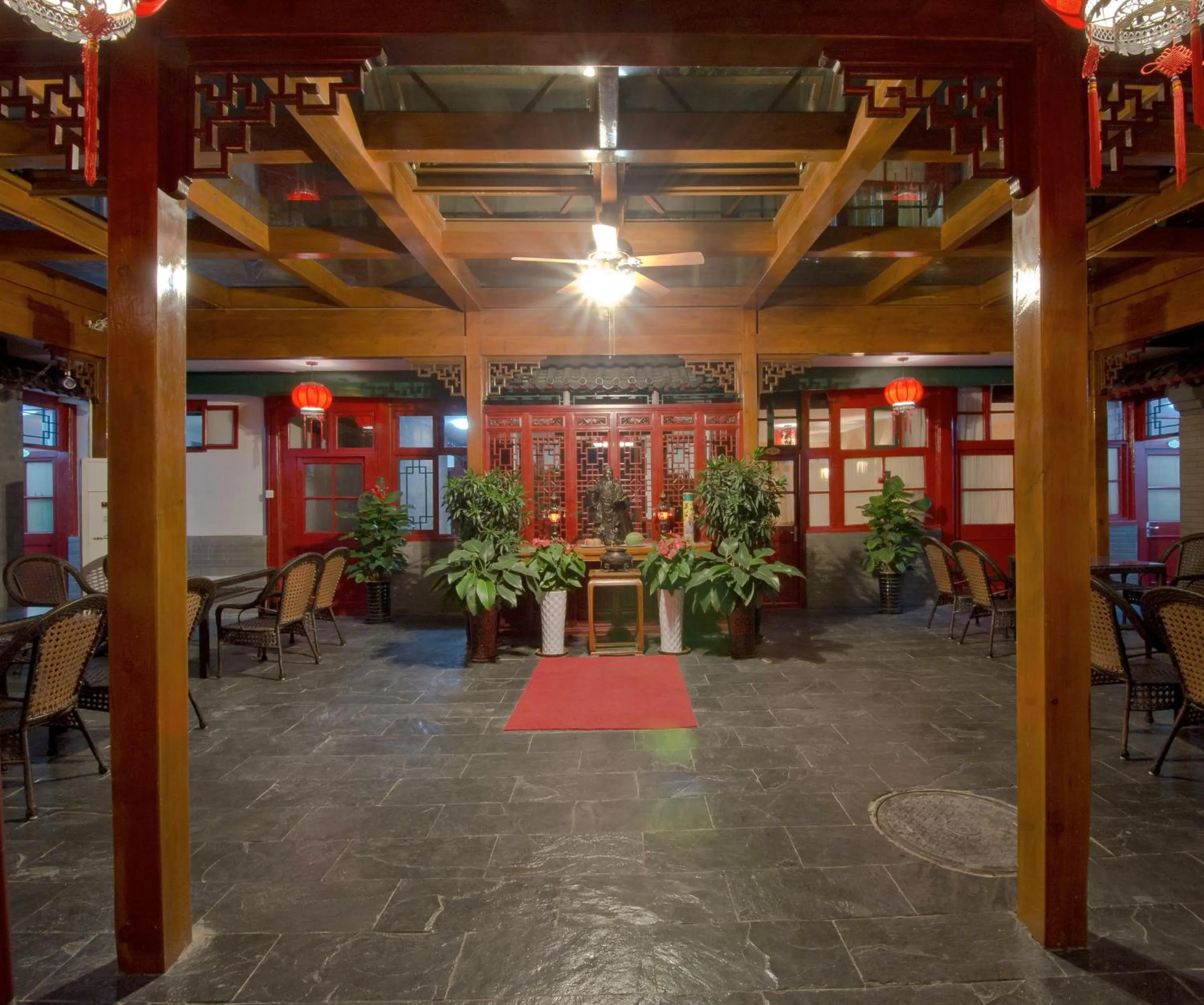 Lounge or bar in Qianmen Courtyard Hotel