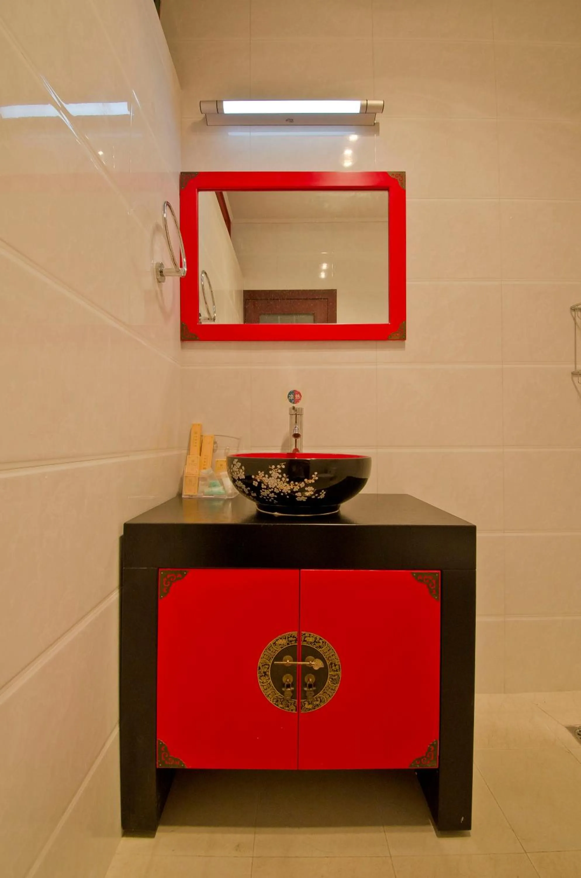 Decorative detail in Qianmen Courtyard Hotel