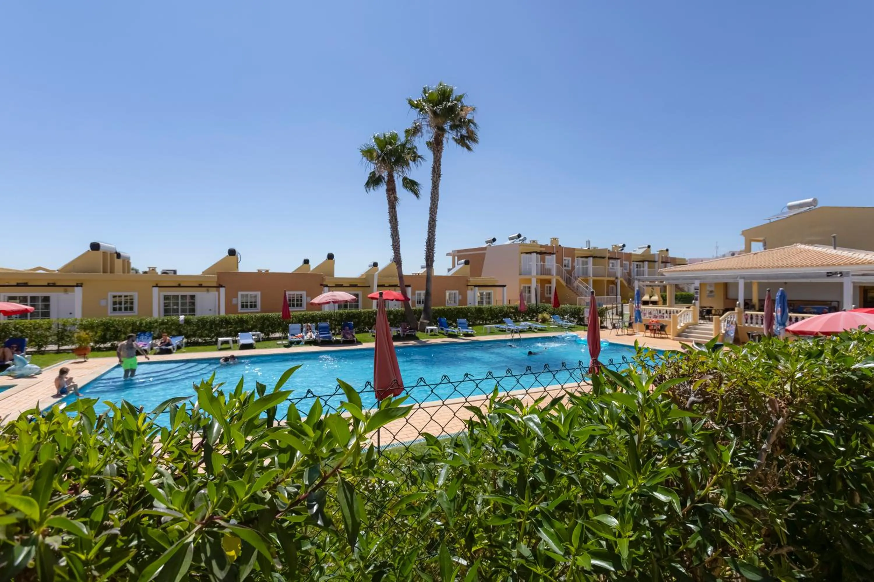 Pool view in Villas Barrocal