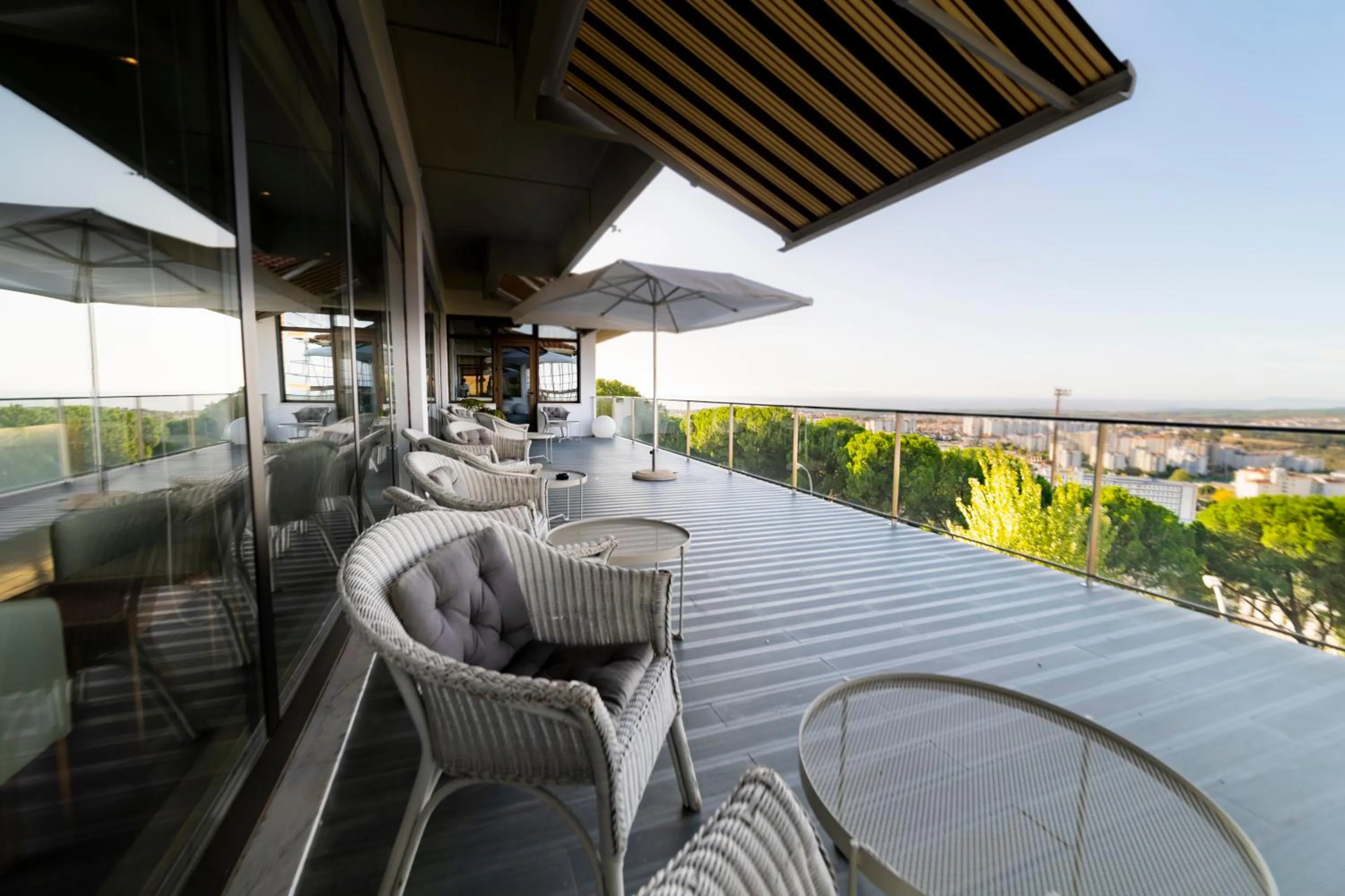 Balcony/Terrace in Meliá Castelo Branco