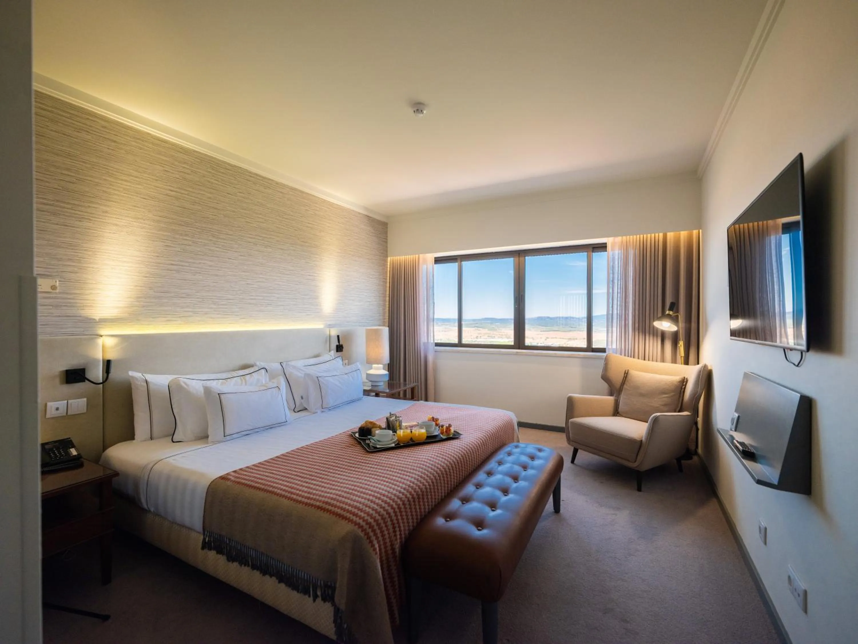 Bedroom, Bed in Meliá Castelo Branco