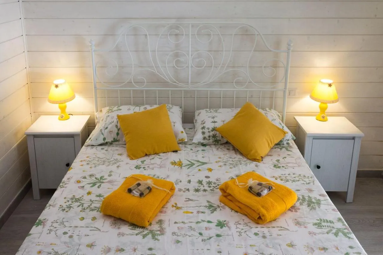 Bed in Il Profumo della Natura B&B