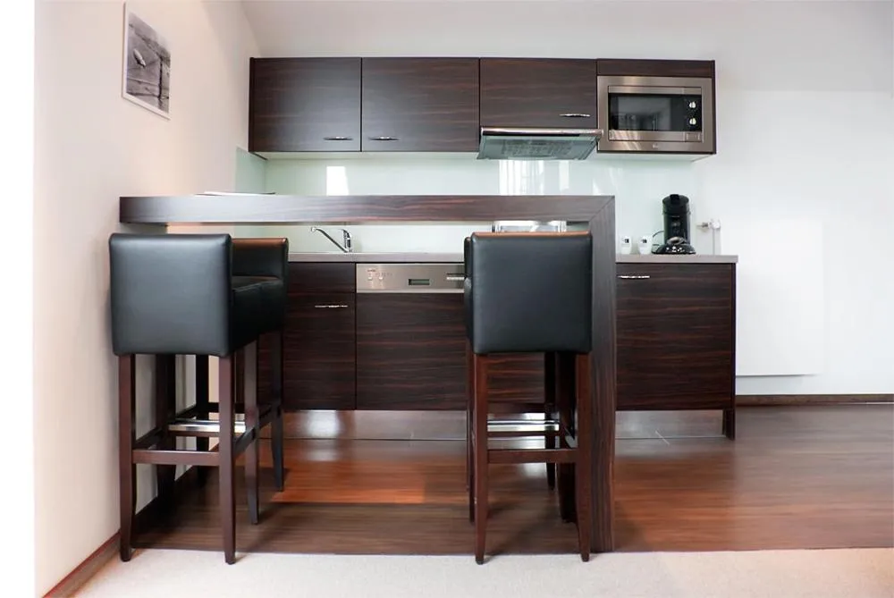 Kitchen or kitchenette in Boardinghouse Bielefeld