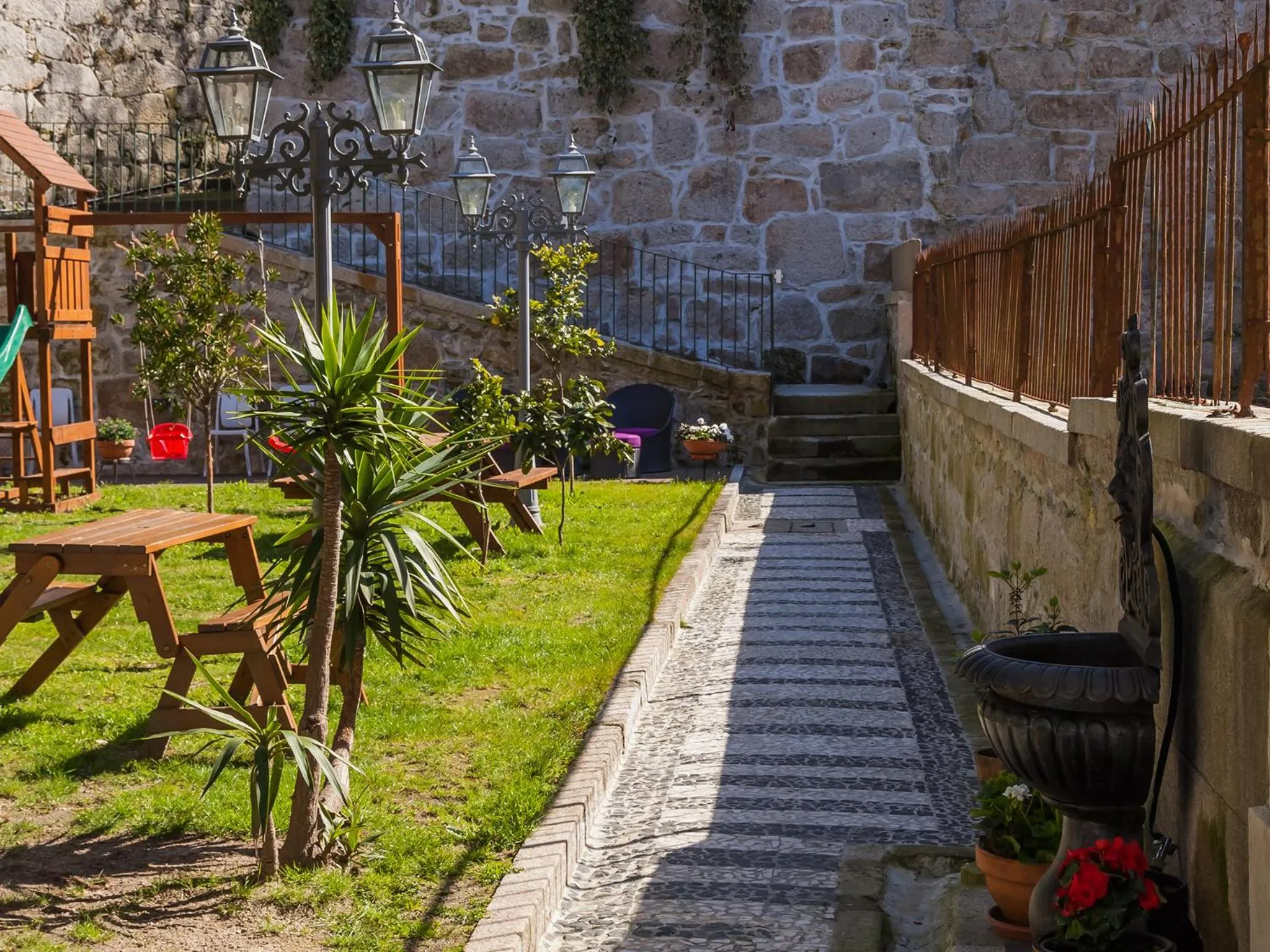 Children play ground in Pedra Iberica