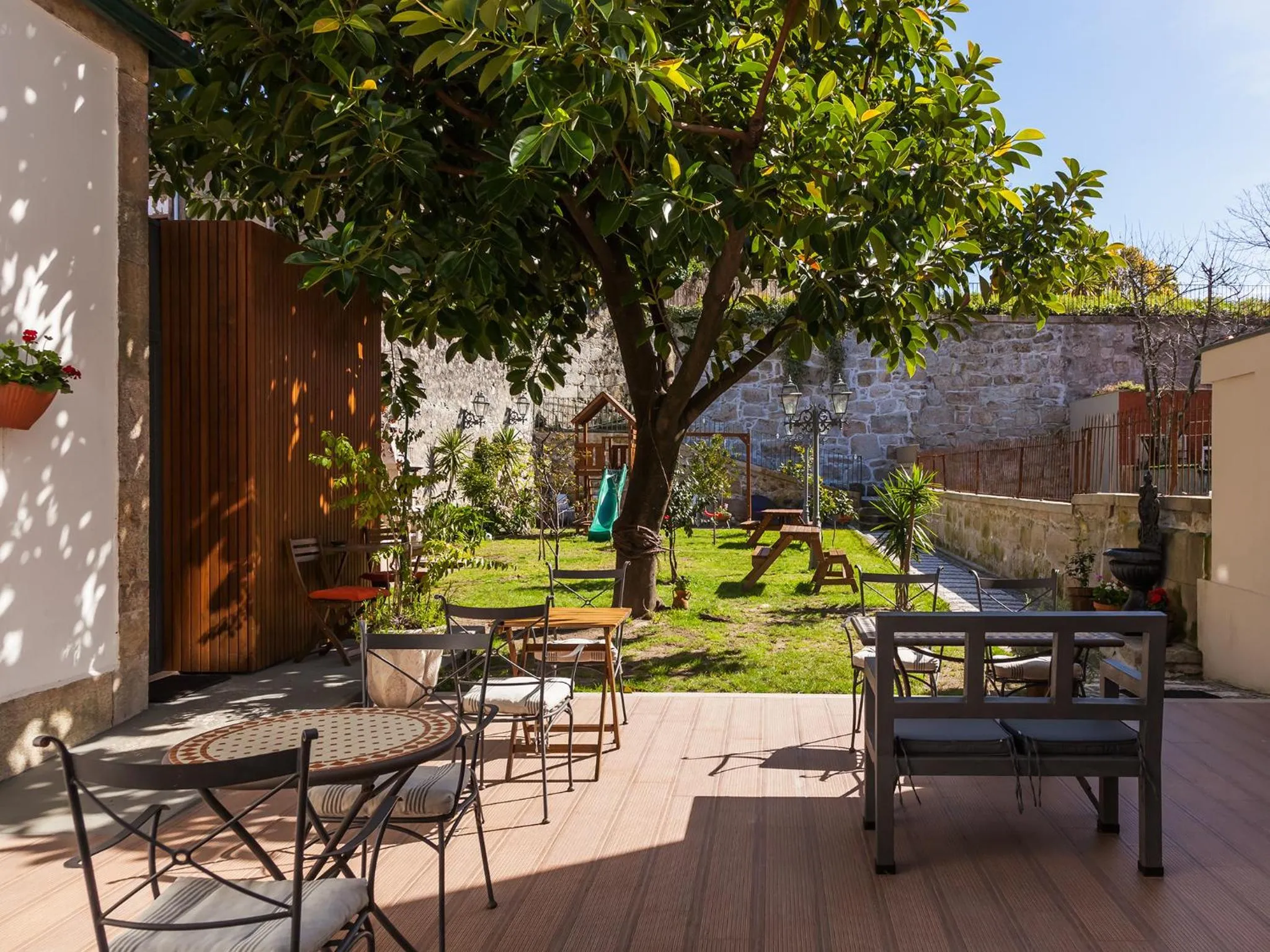 Balcony/Terrace in Pedra Iberica