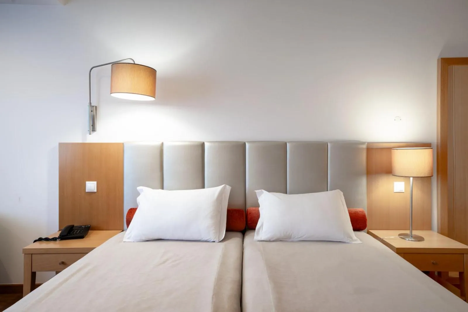 Bed in Hotel Fatima Center