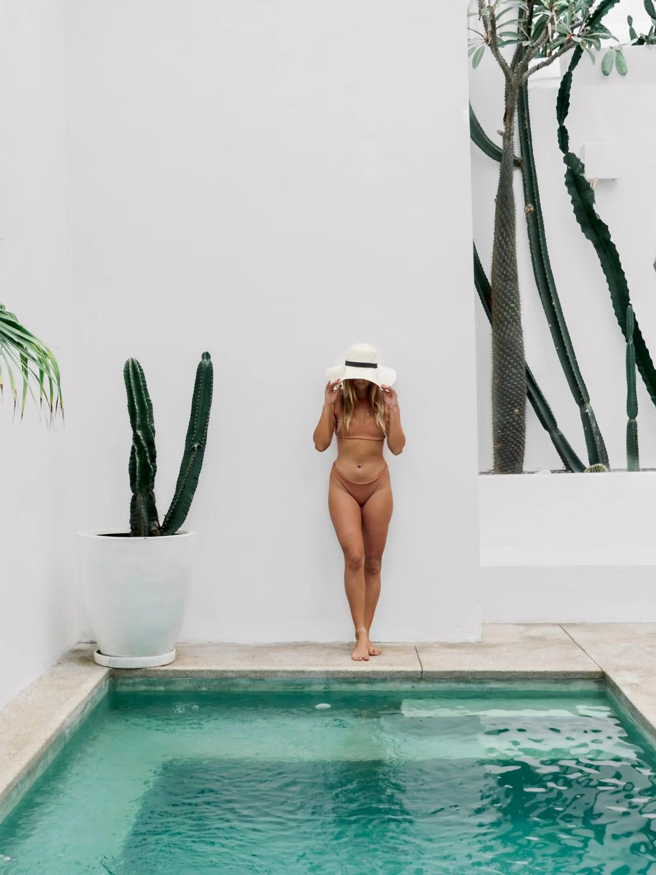 Pool view in Residencia Tropical Don Bonito