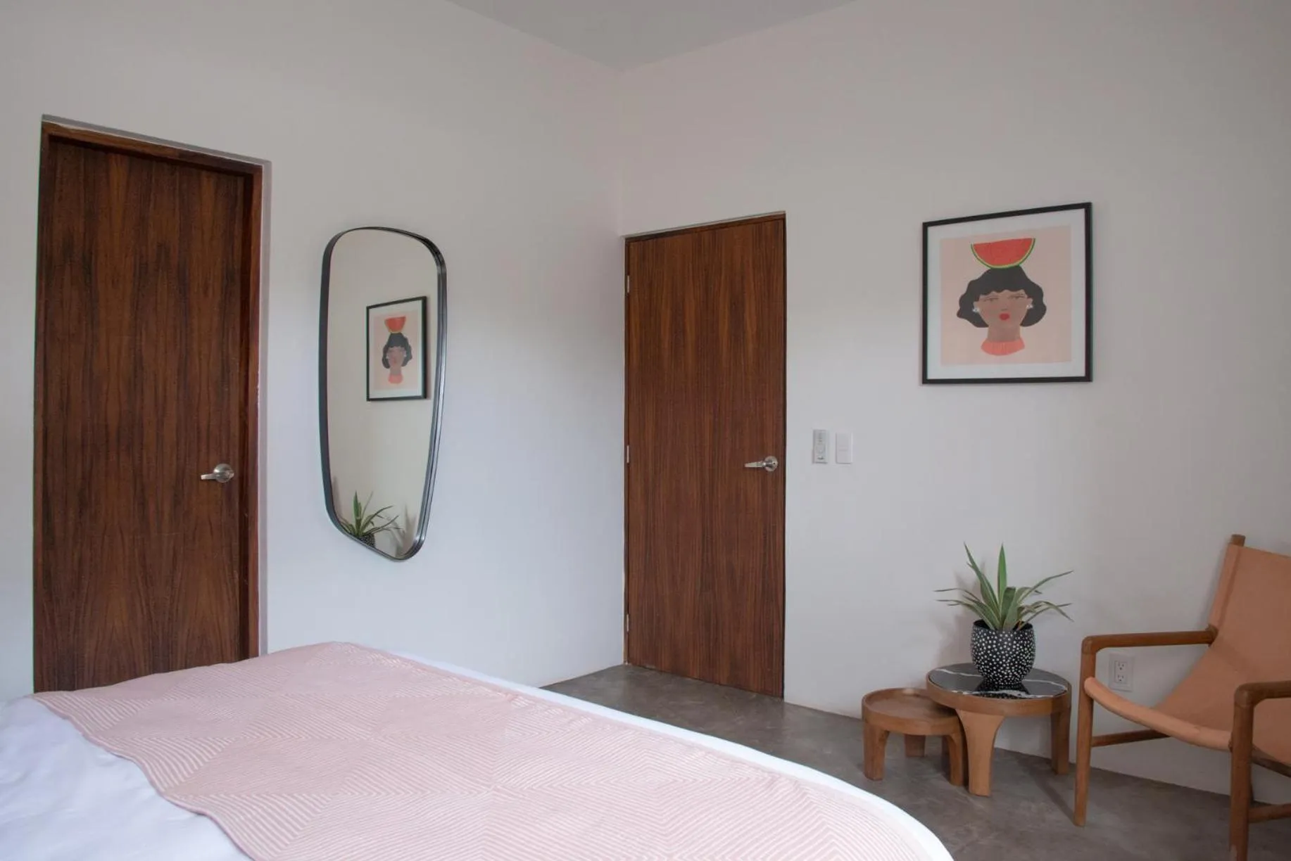 Bed in Residencia Tropical Don Bonito