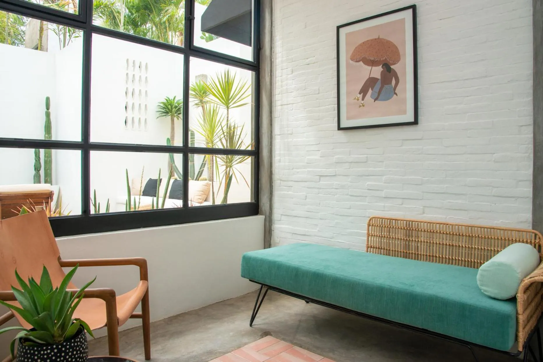 Decorative detail in Residencia Tropical Don Bonito