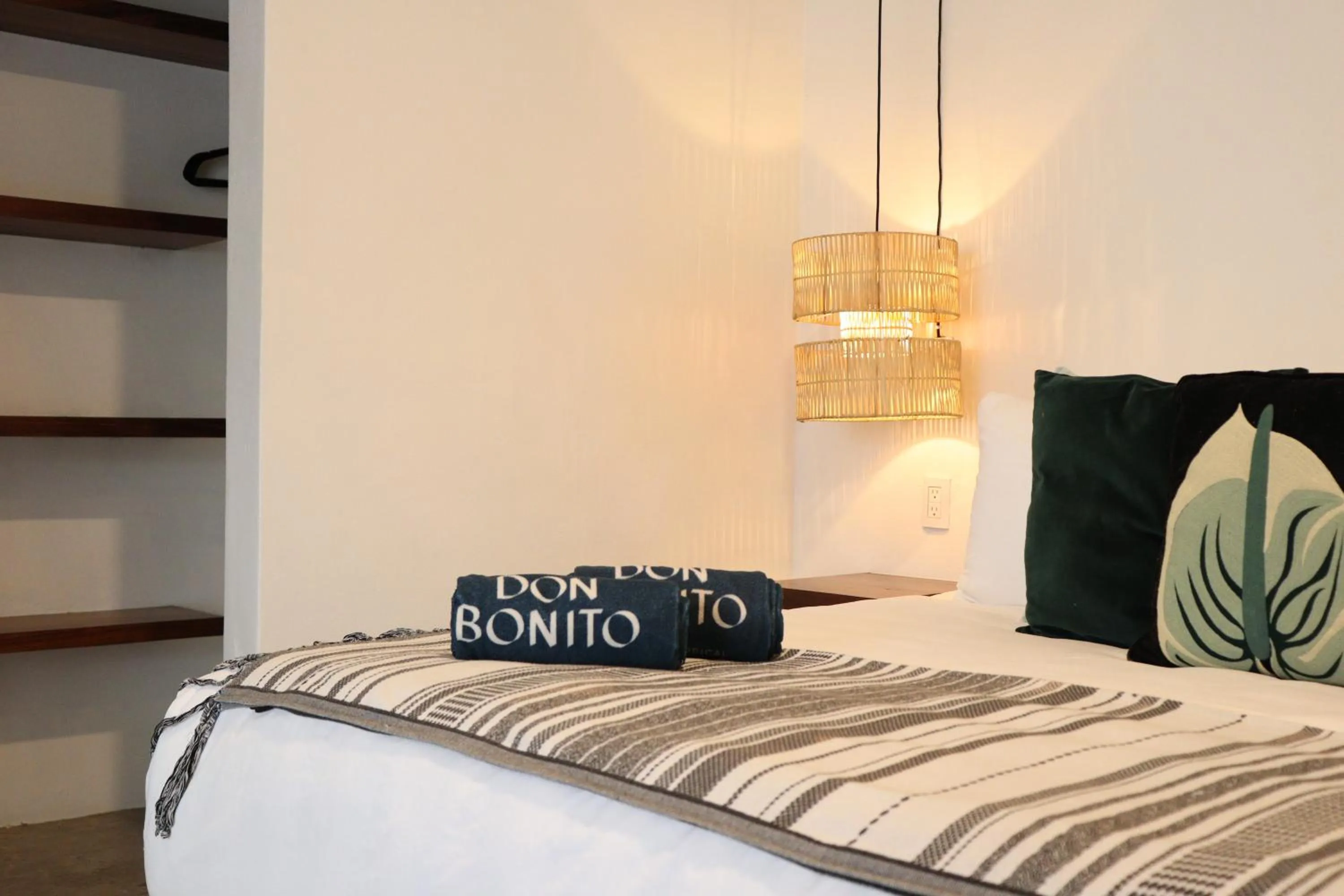 Bed in Residencia Tropical Don Bonito