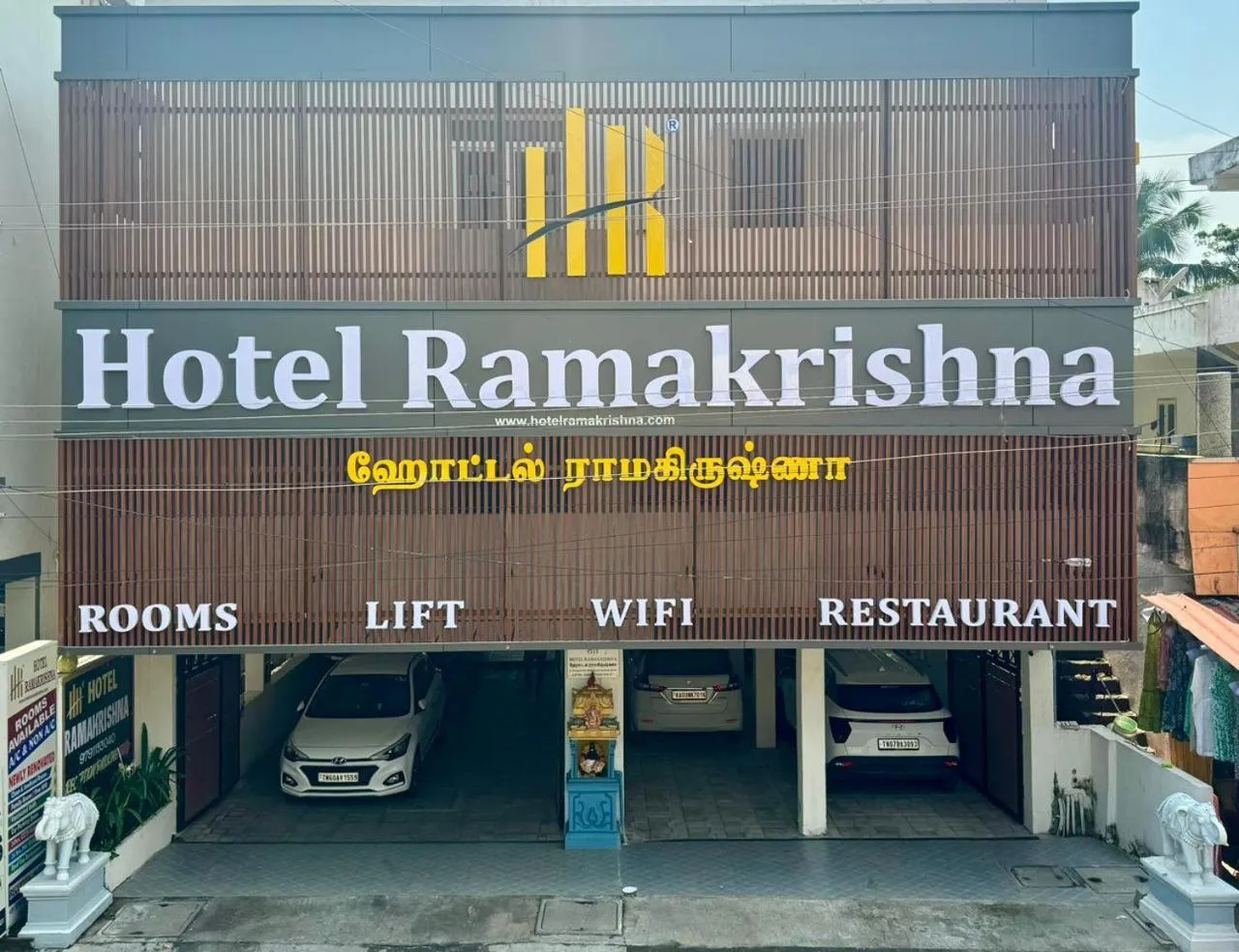 Property building in Hotel Ramakrishna