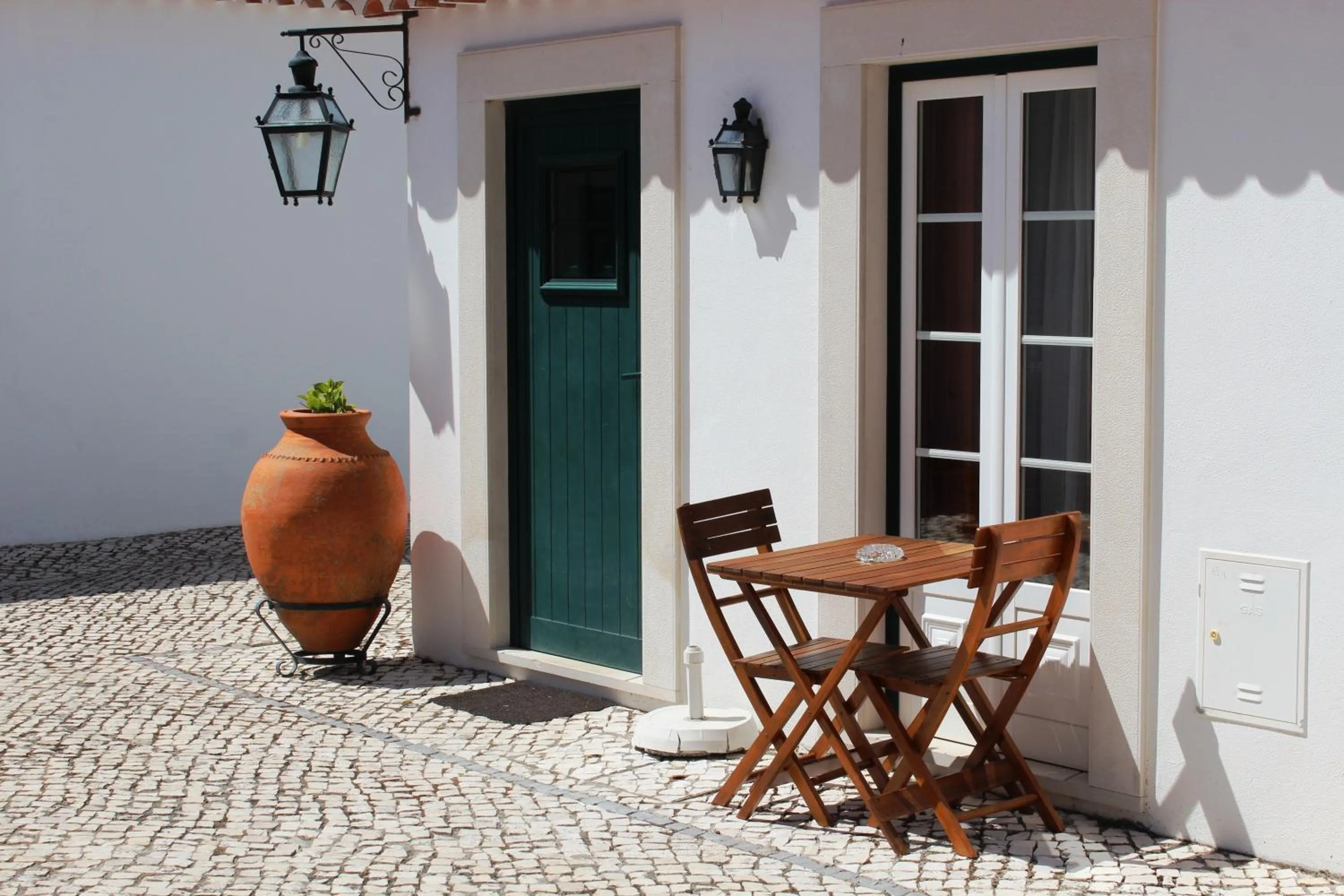 Balcony/Terrace in Casa de Campo Sao Rafael - Turismo Rural