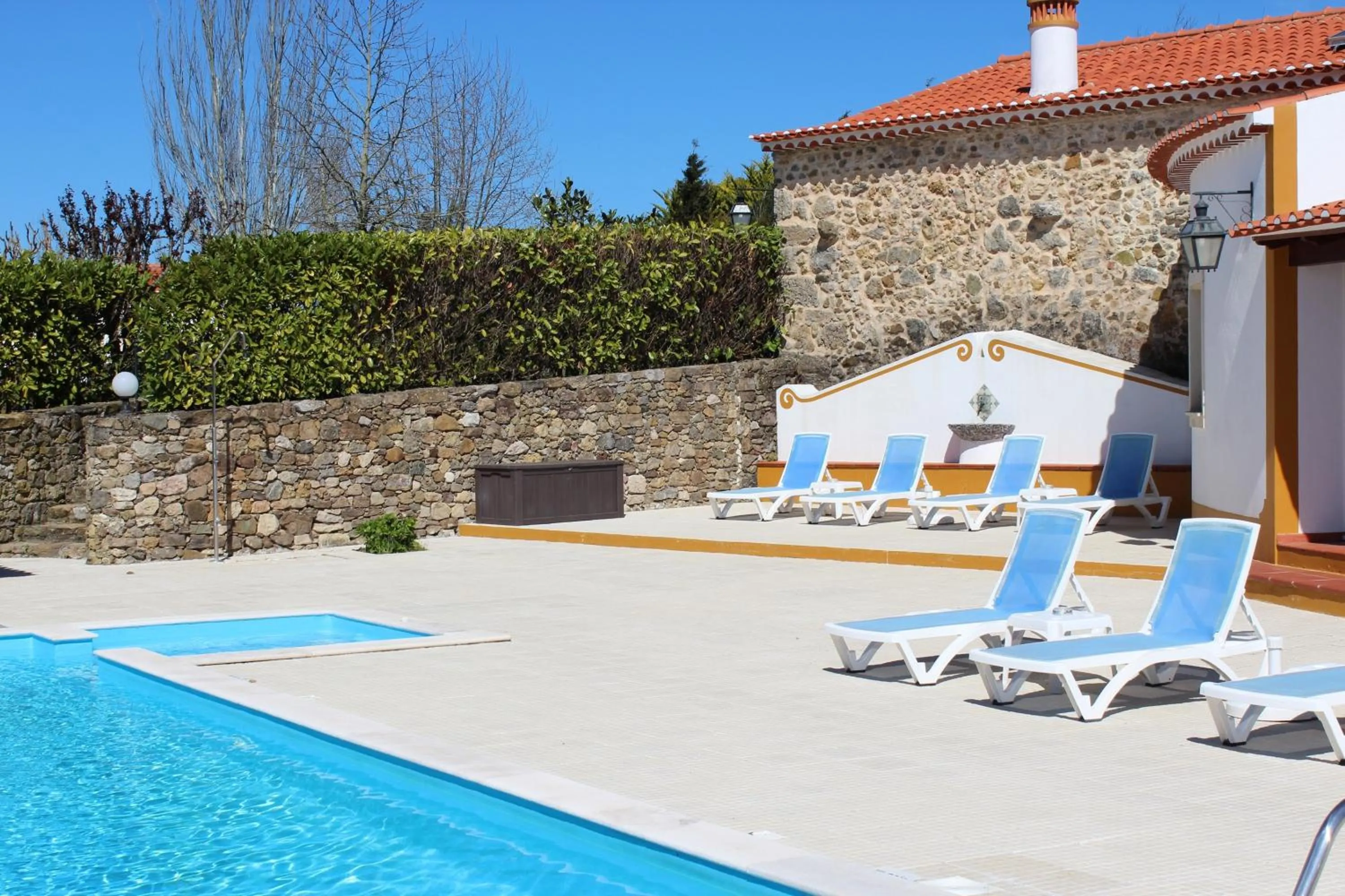 Swimming pool in Casa de Campo Sao Rafael - Turismo Rural