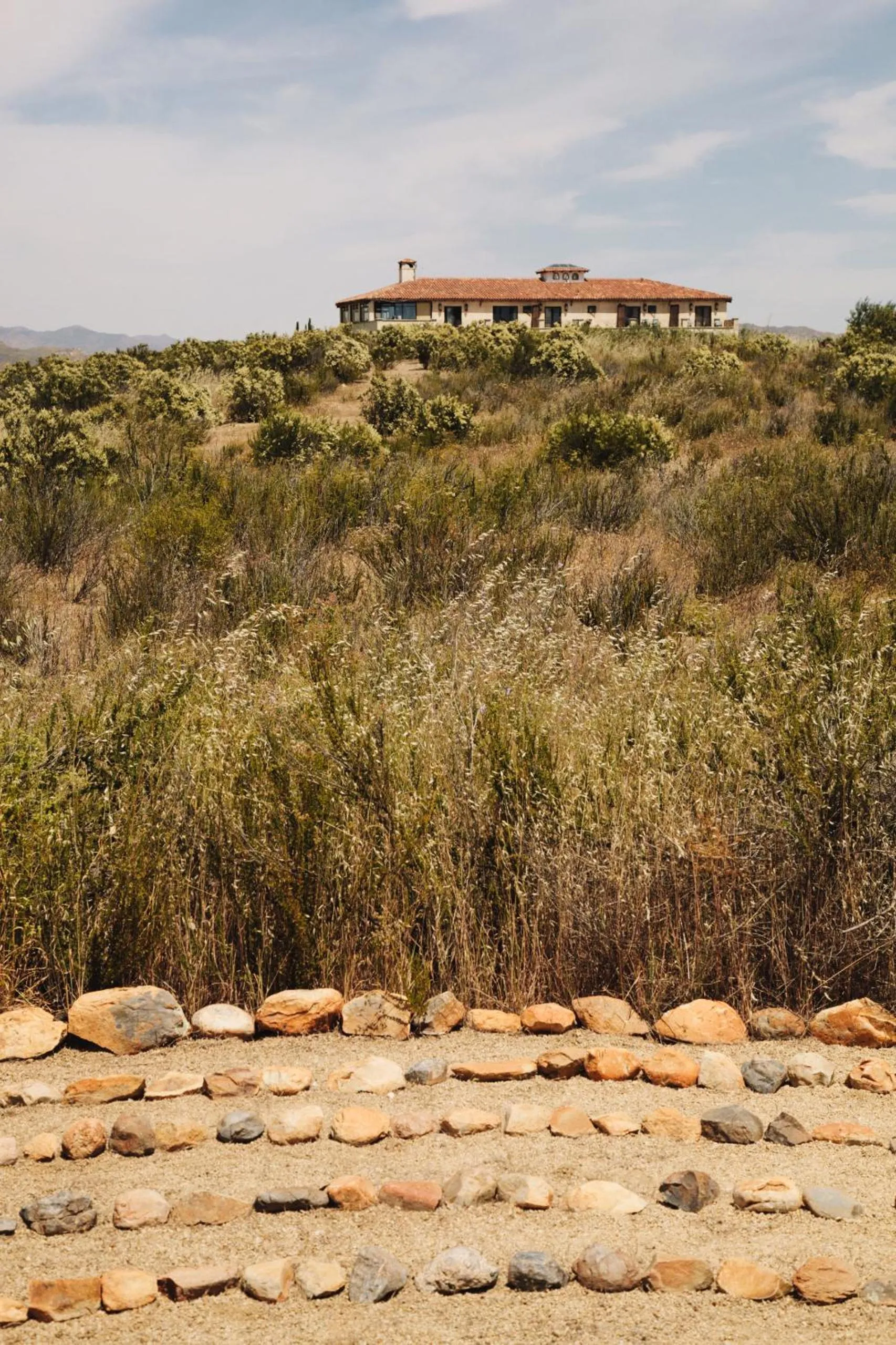 Garden in La Villa del Valle