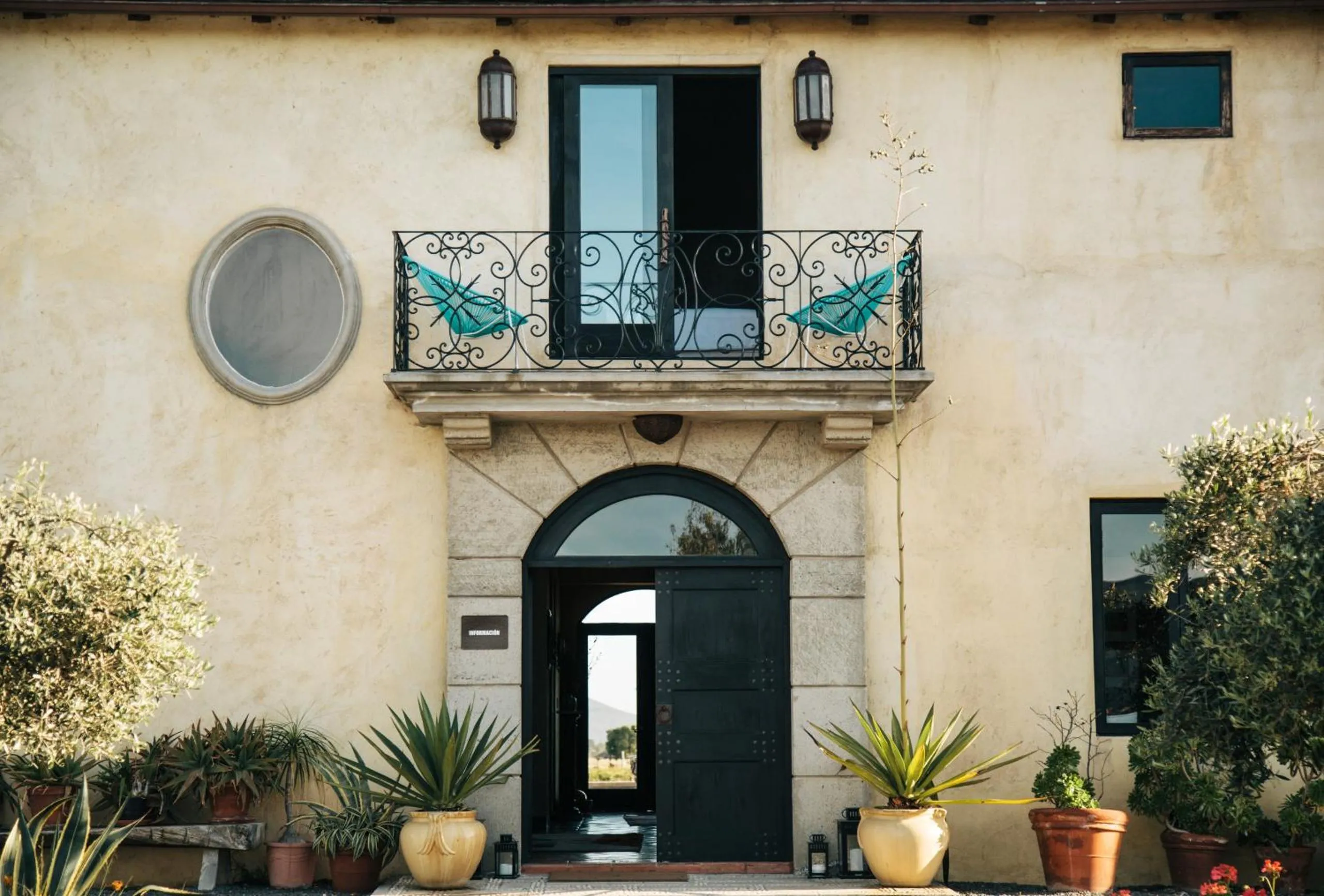 Garden in La Villa del Valle