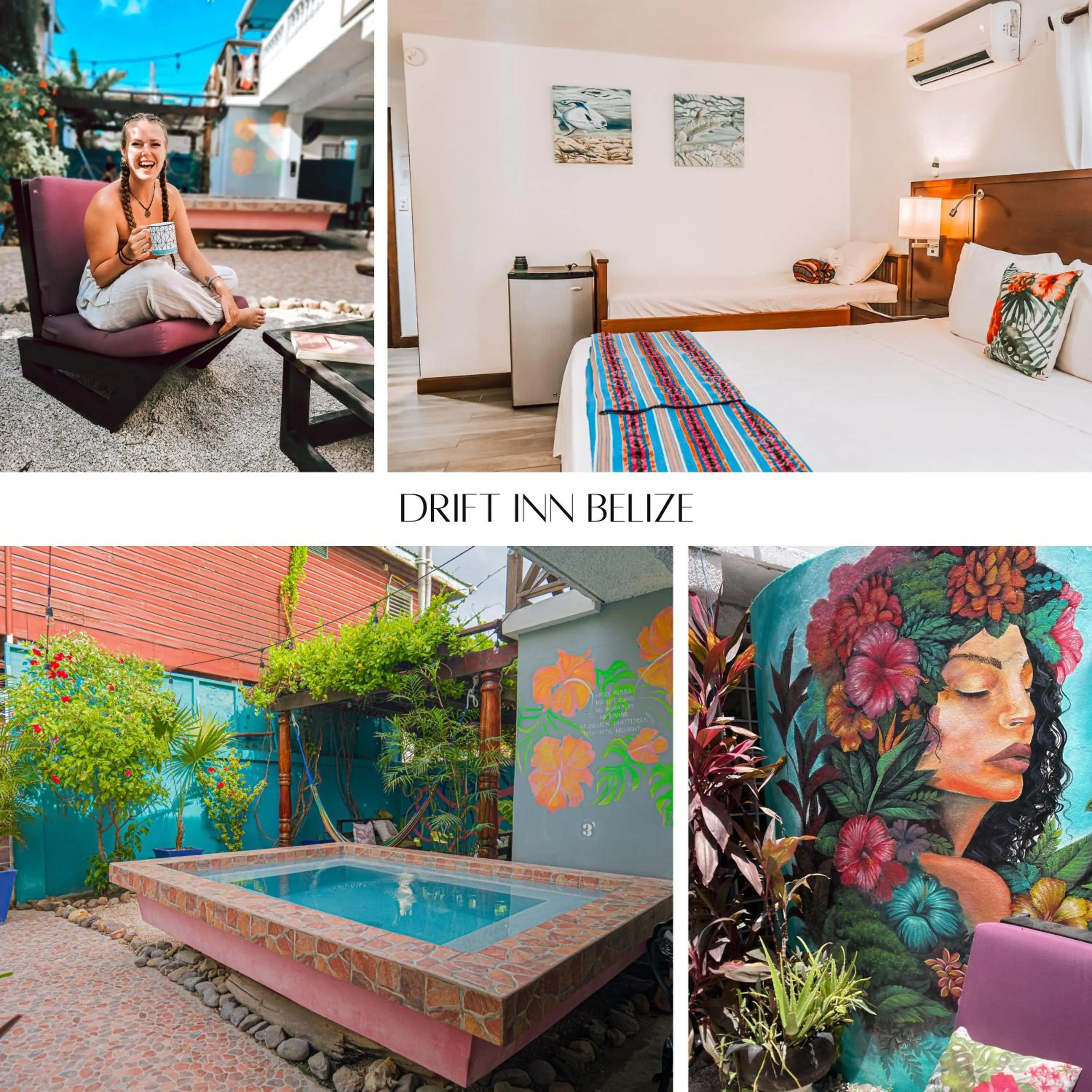 Swimming pool in Drift Inn San Pedro