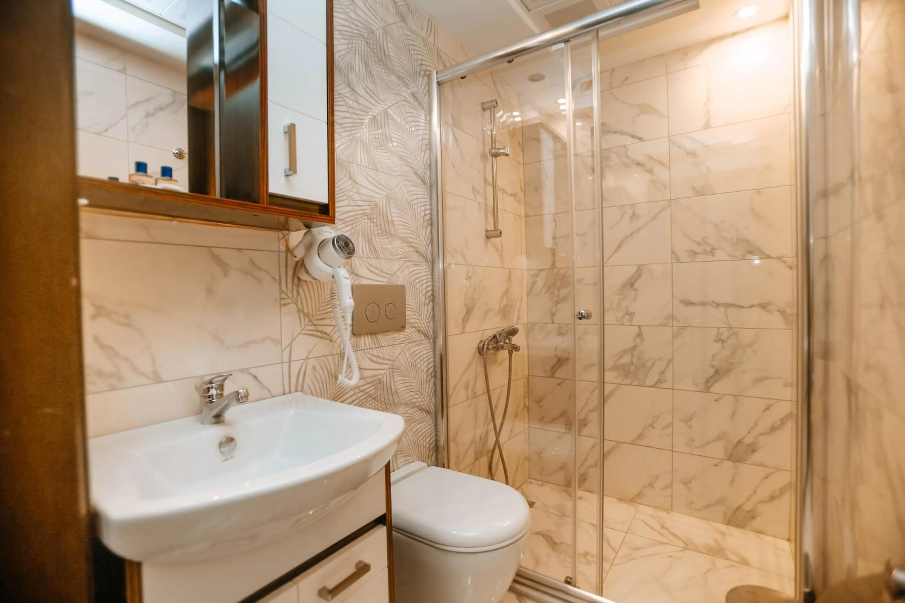 Bathroom in Patio Hotel