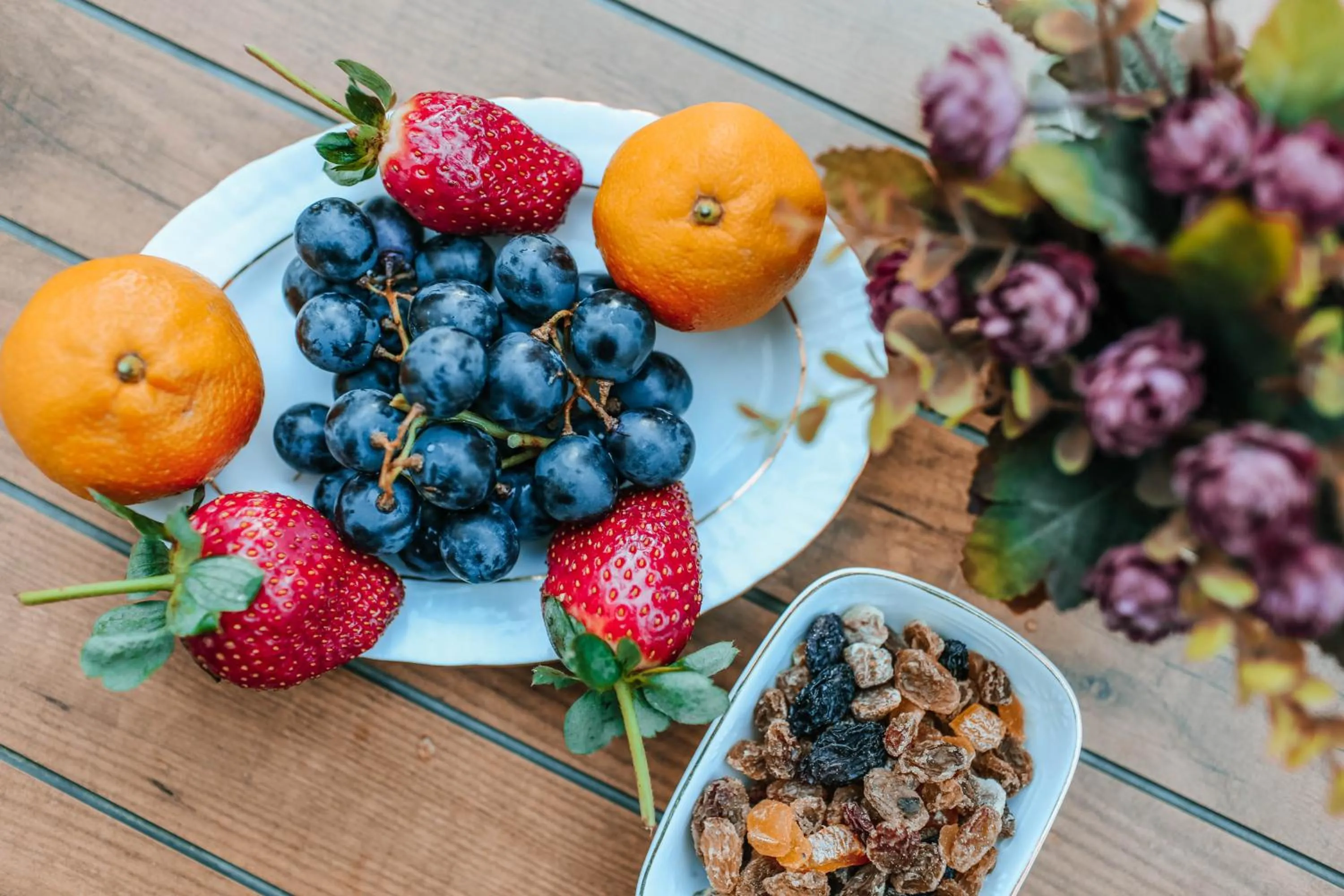 Continental breakfast in Patio Hotel