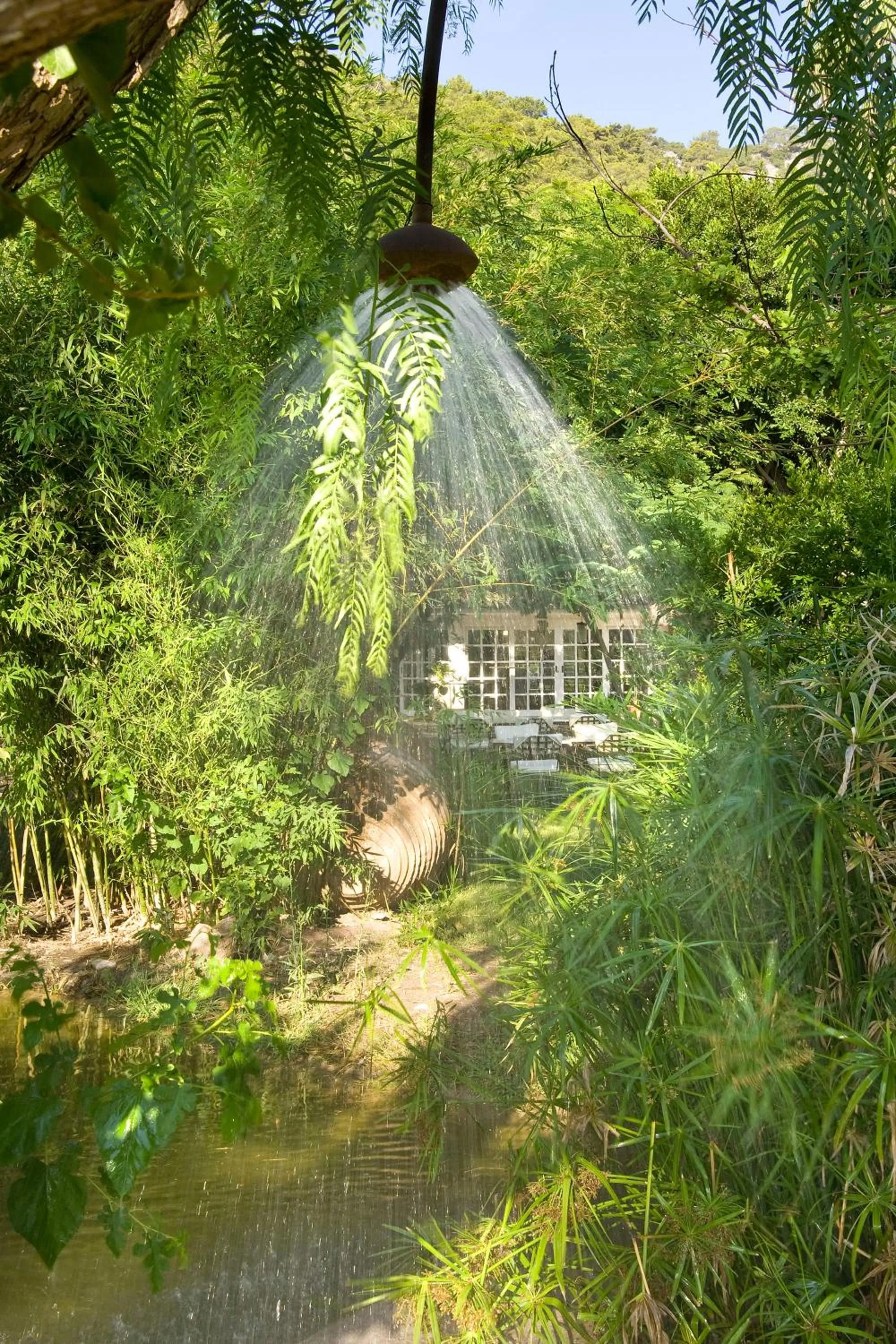 Garden in Olympos Lodge