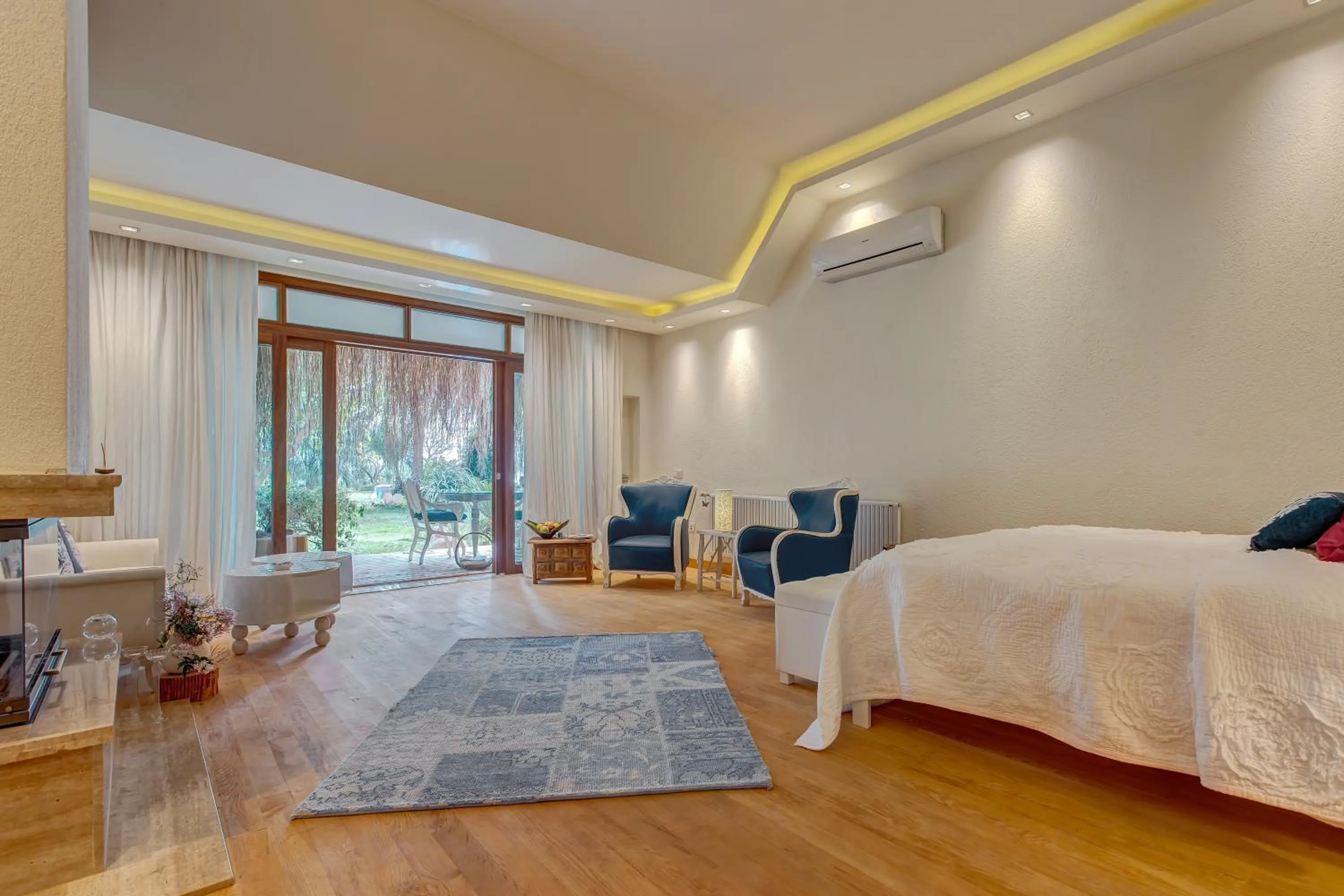 Garden, Bed in Olympos Lodge