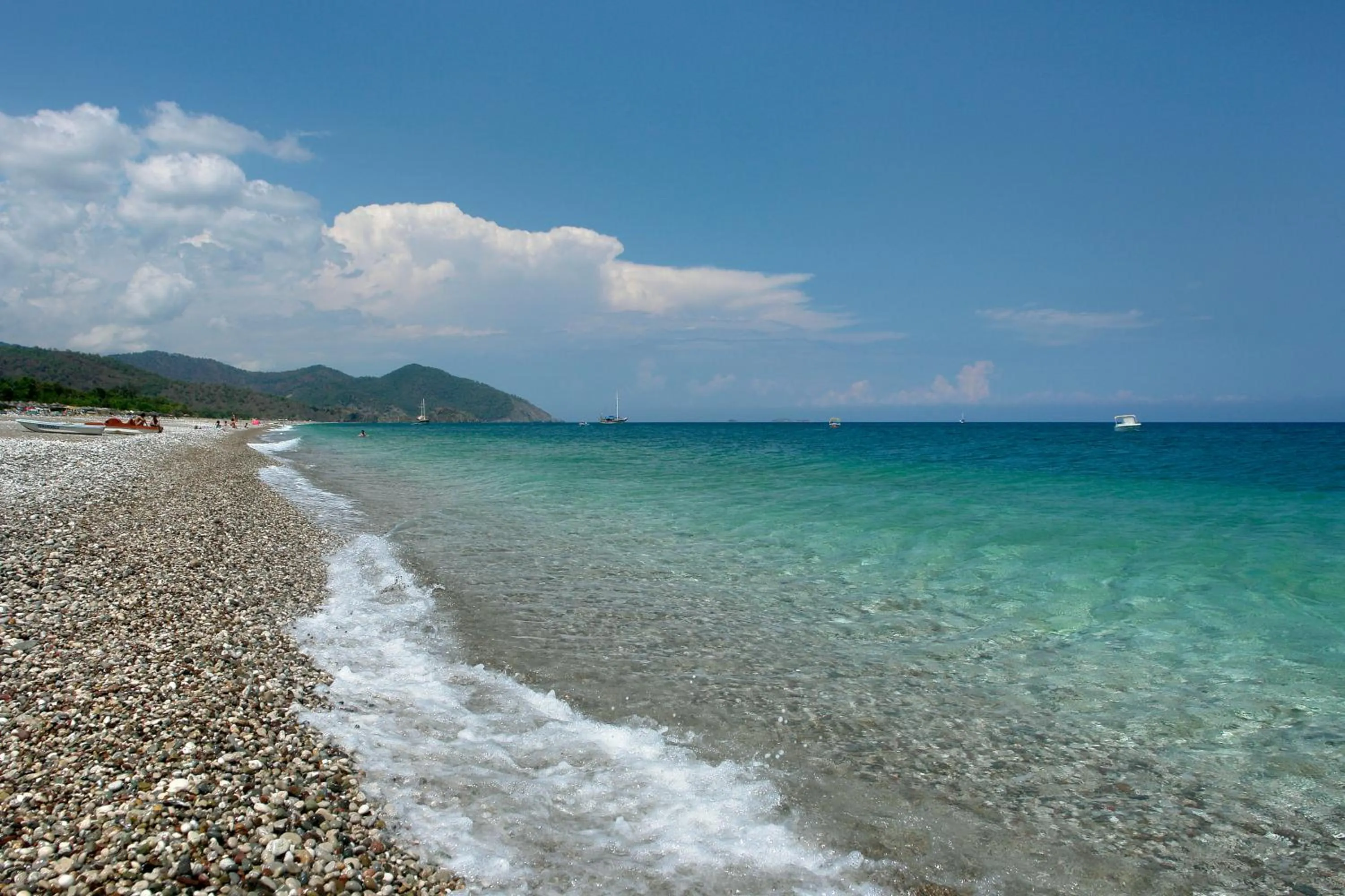 Natural landscape in Olympos Lodge