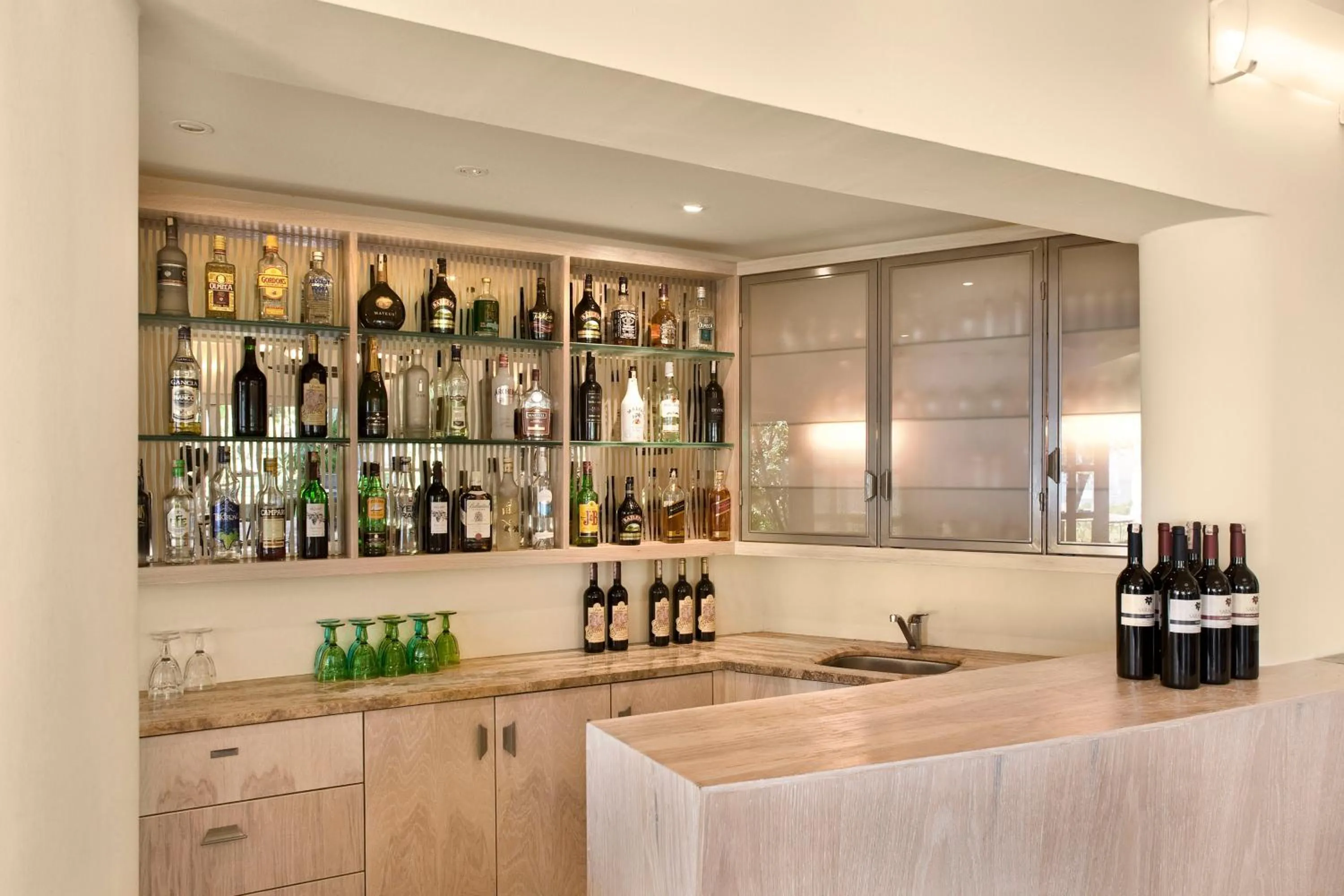 Lounge or bar in Olympos Lodge