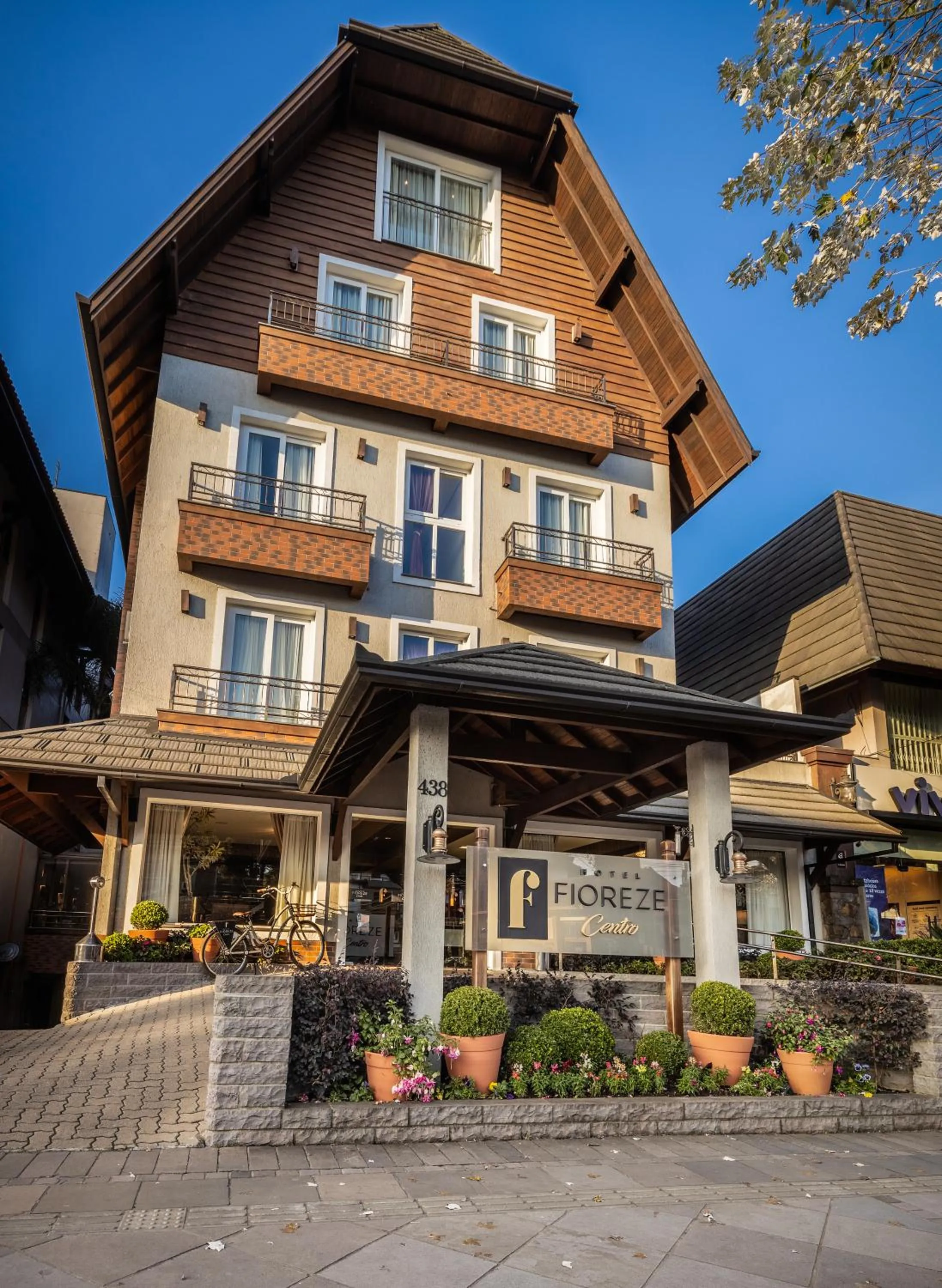 Facade/entrance in Hotel Fioreze Centro