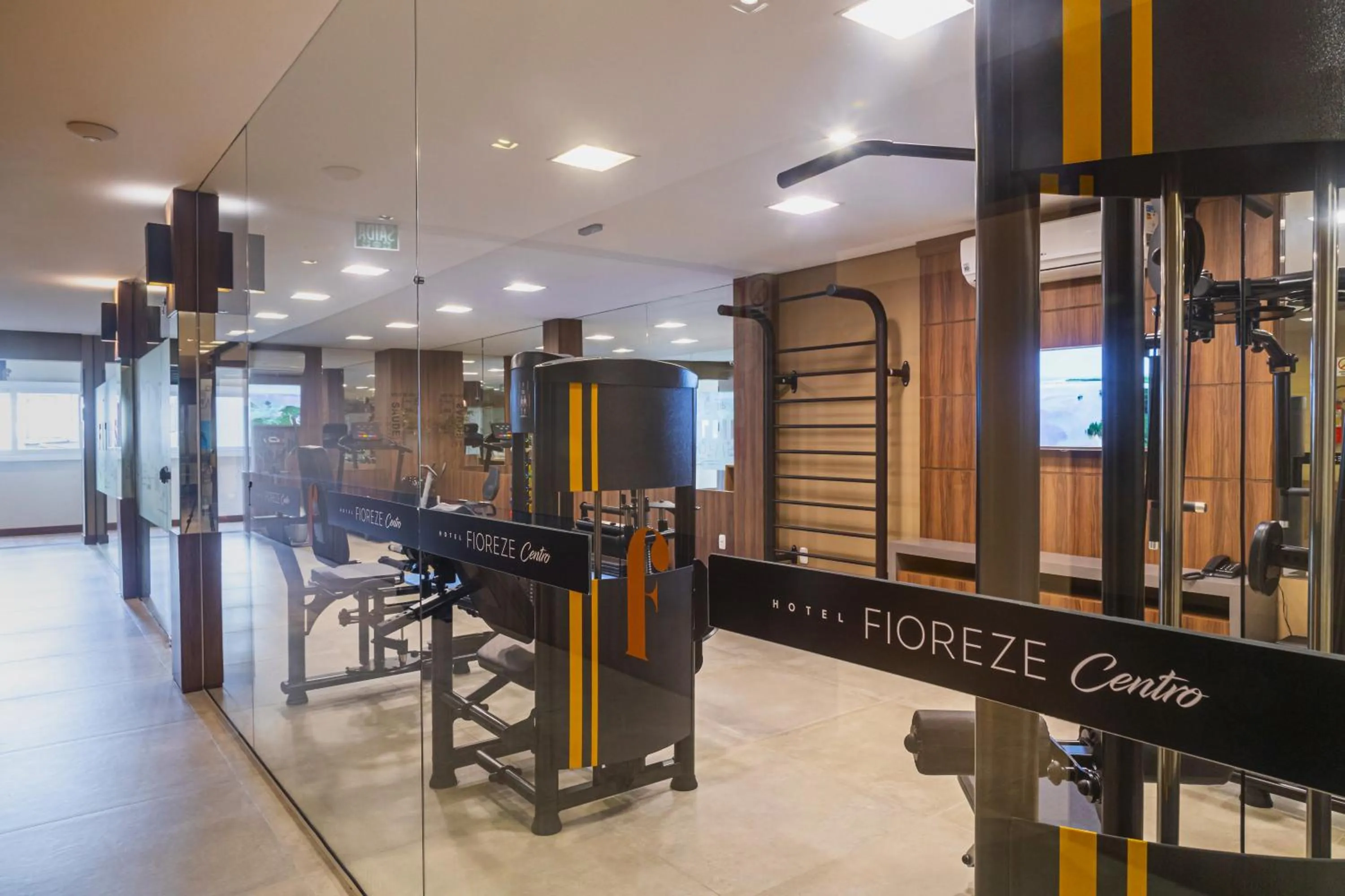 Fitness centre/facilities in Hotel Fioreze Centro