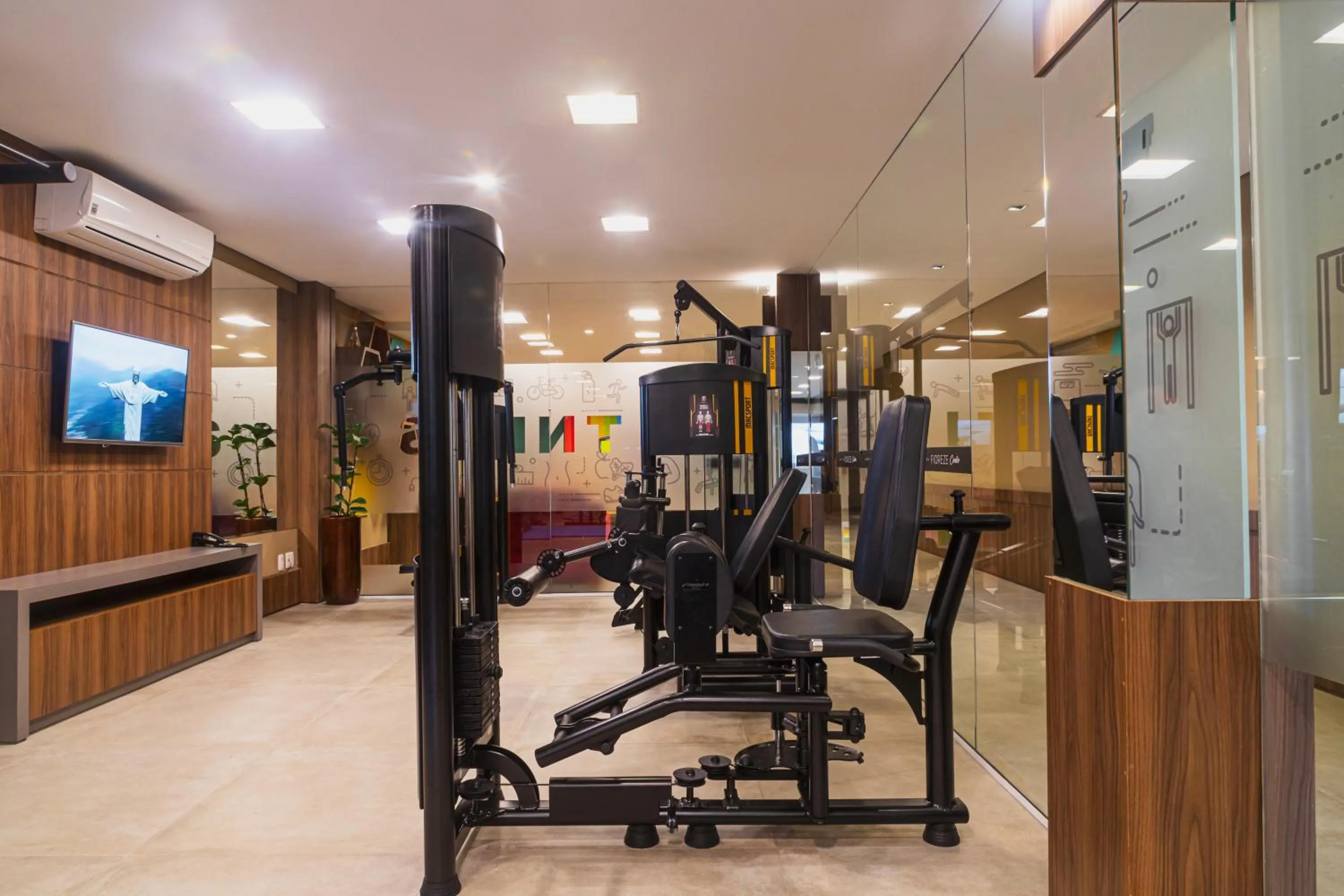 Fitness centre/facilities in Hotel Fioreze Centro