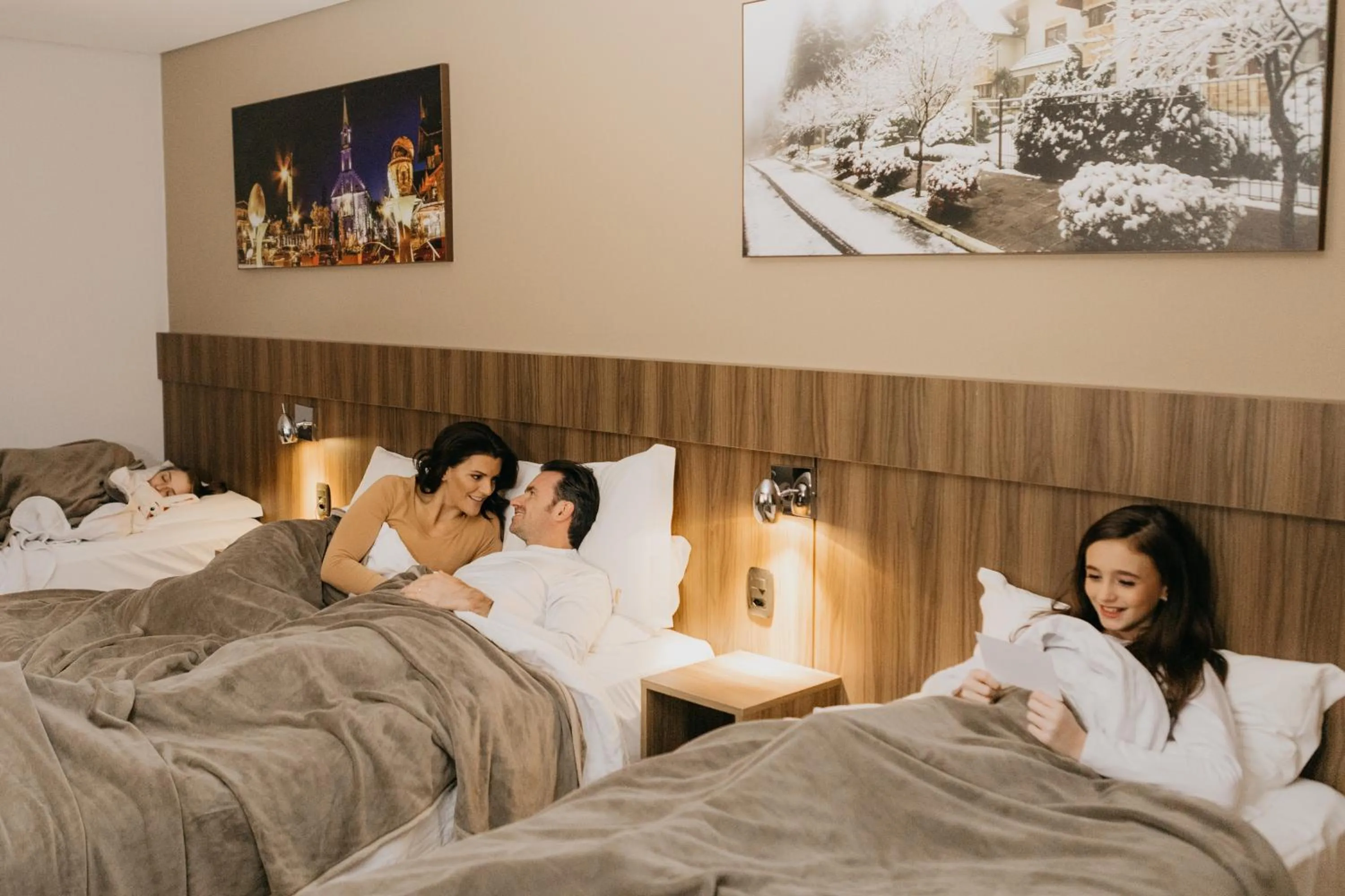 Bedroom, Bed in Hotel Fioreze Centro