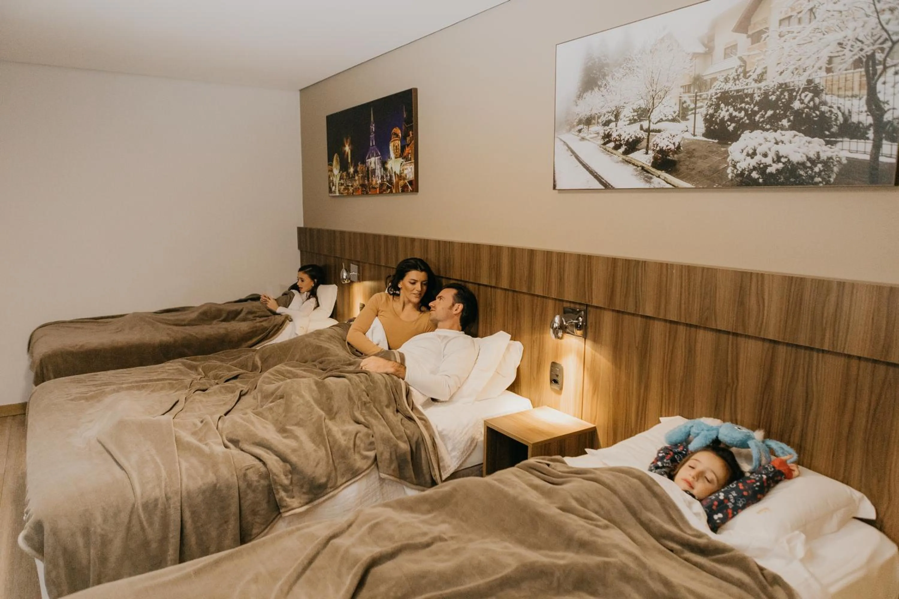 Bedroom, Bed in Hotel Fioreze Centro