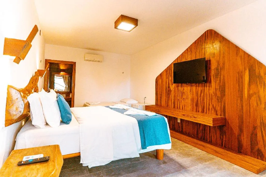 Bed in Hotel Casa do Mar