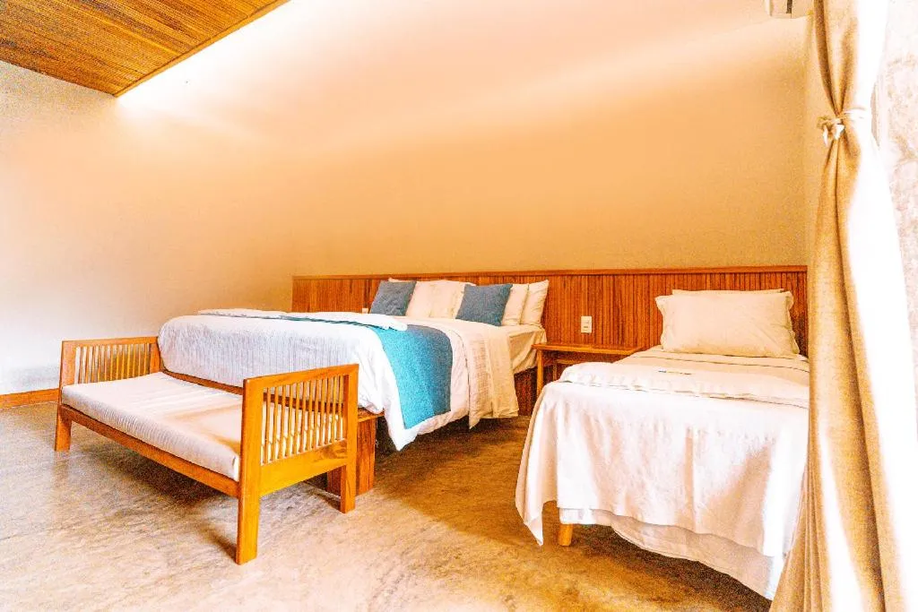 Bed in Hotel Casa do Mar