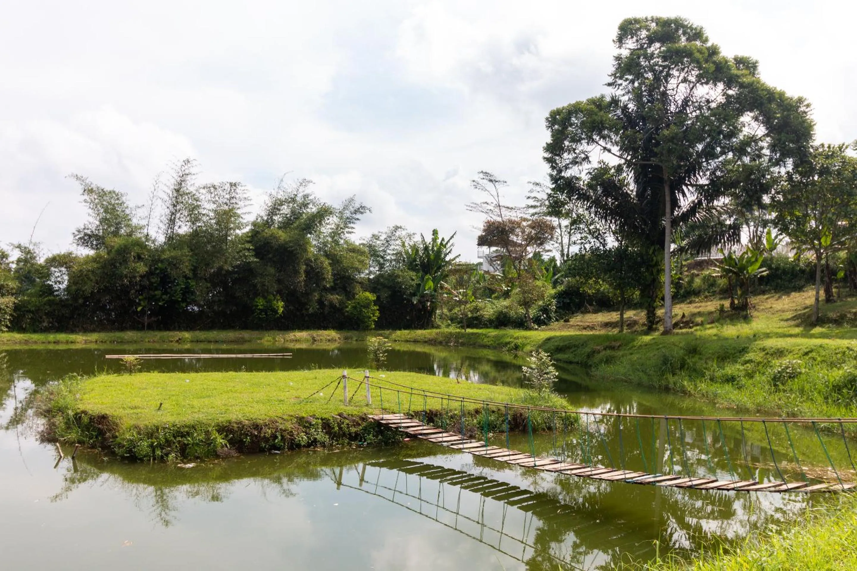 Garden in RedDoorz Plus At Grand Yustik Sukabumi