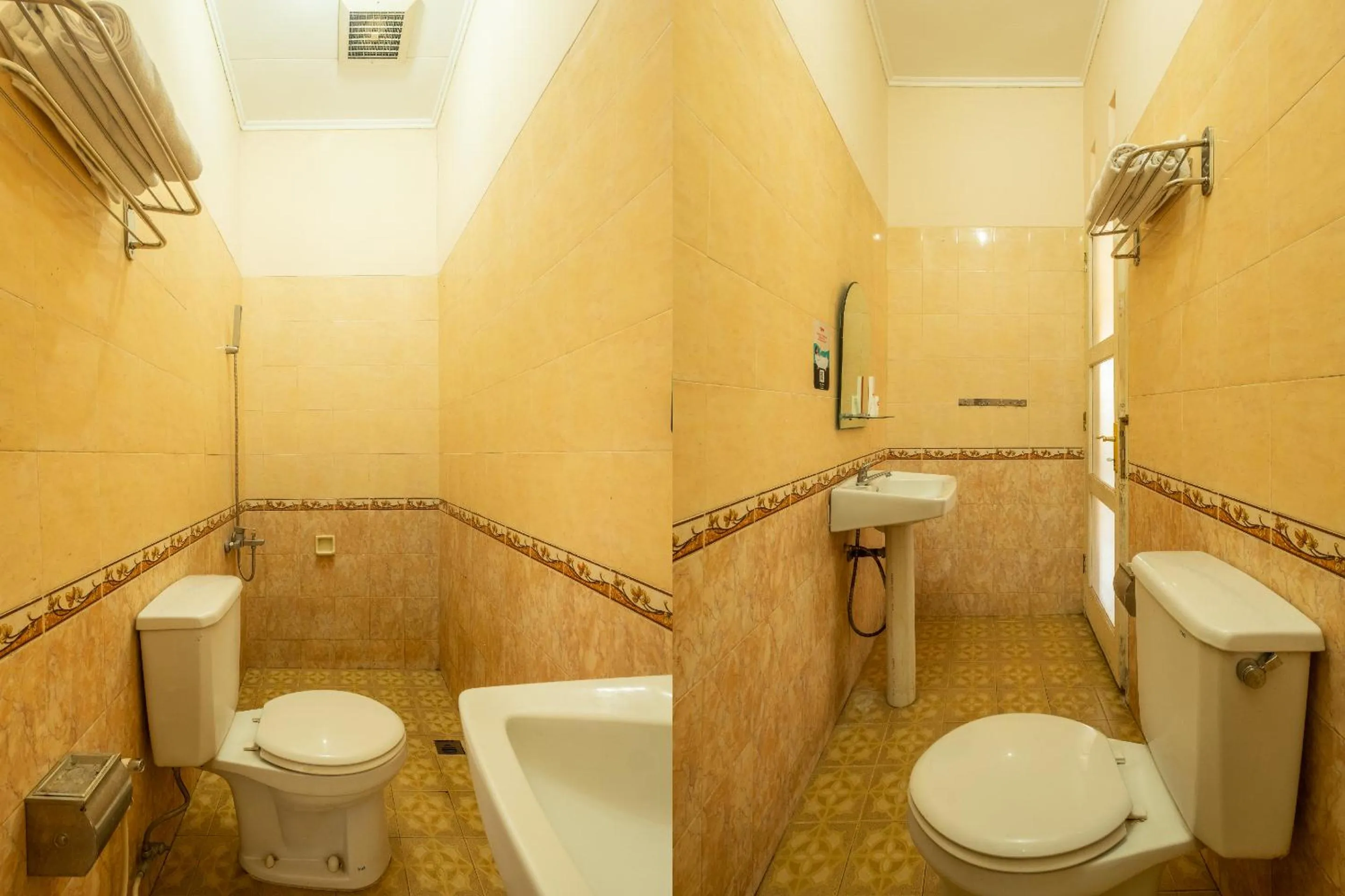Bathroom in RedDoorz Plus At Grand Yustik Sukabumi