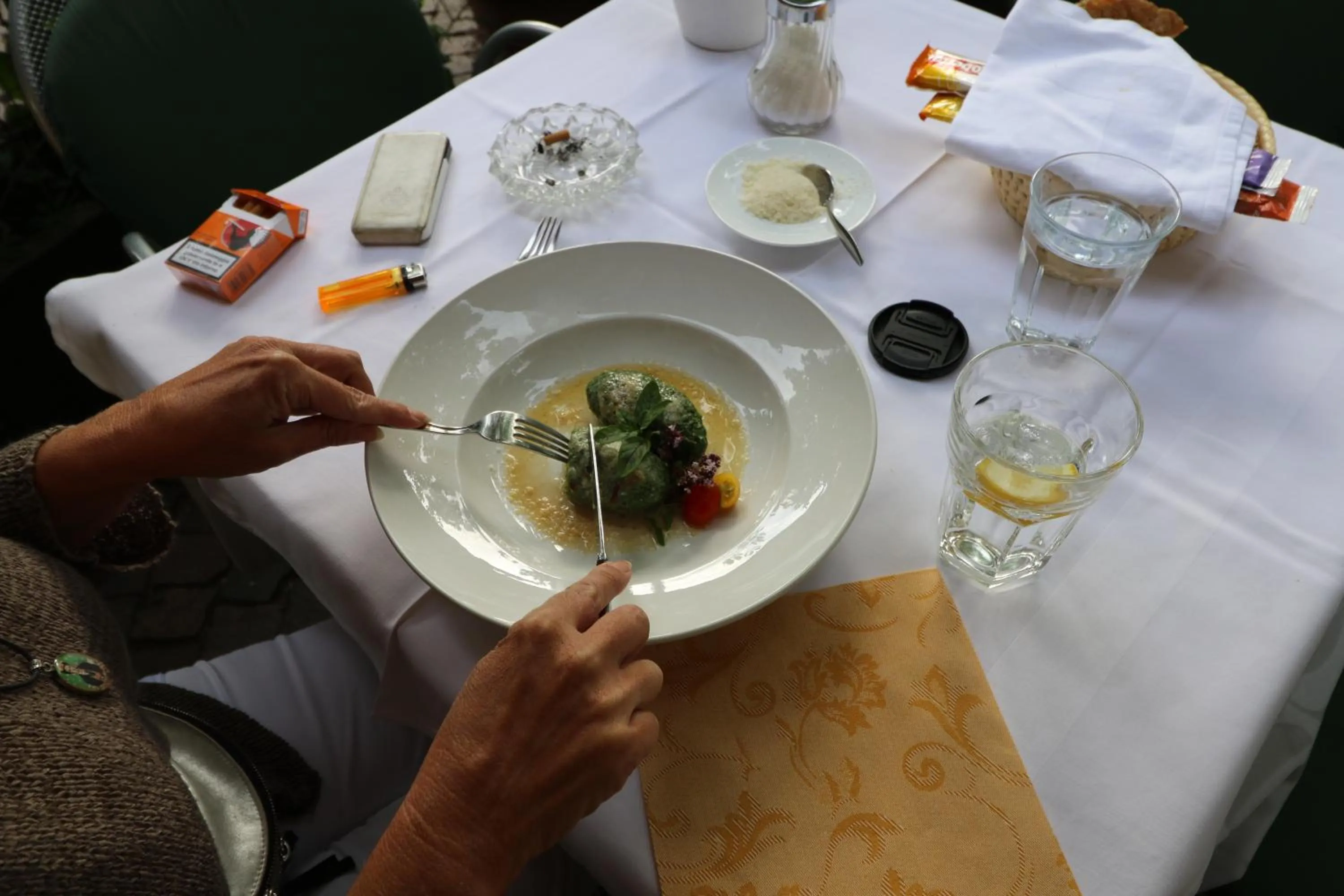 Dinner in Parkhotel Post