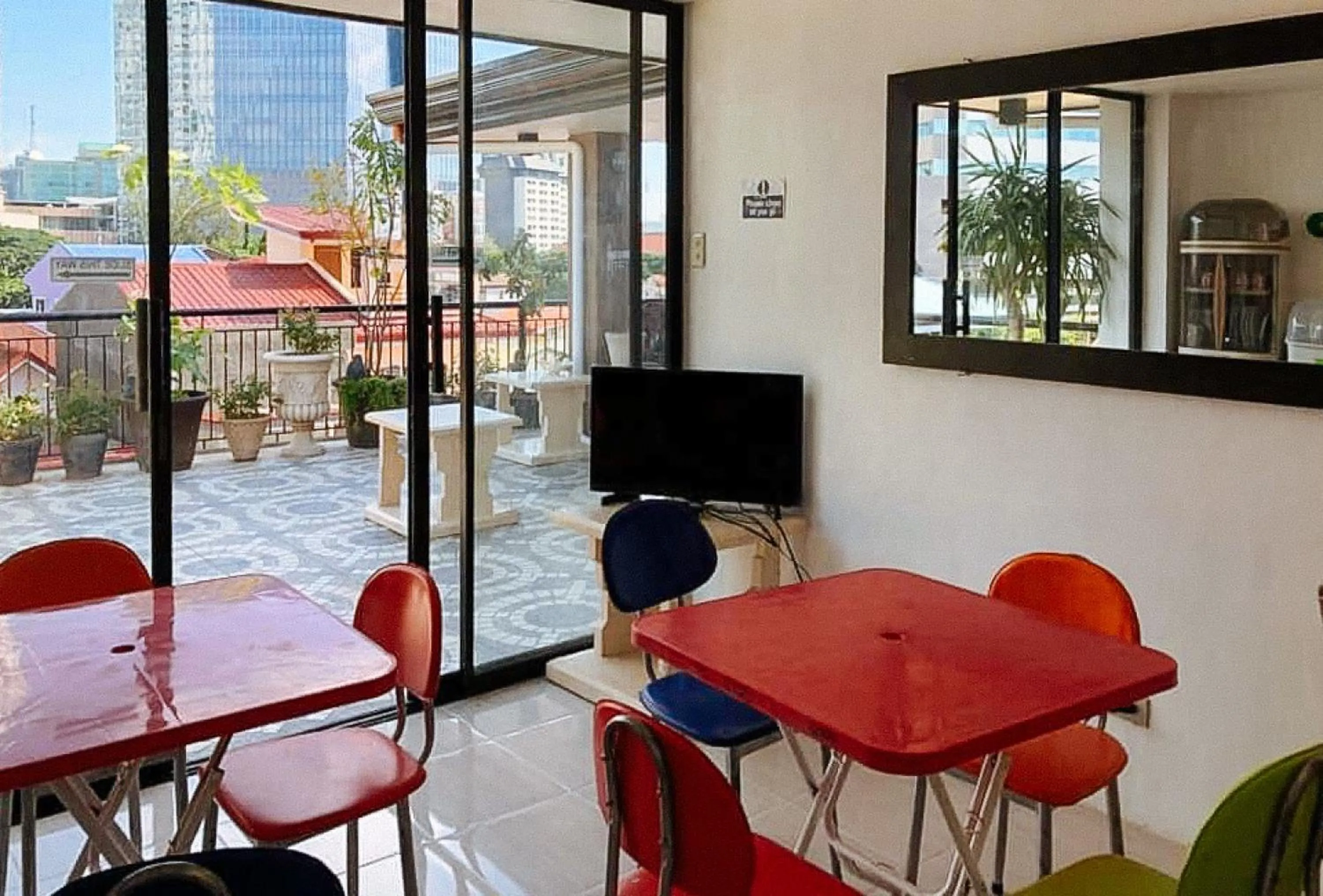 Seating area in Magabelle Guesthouse