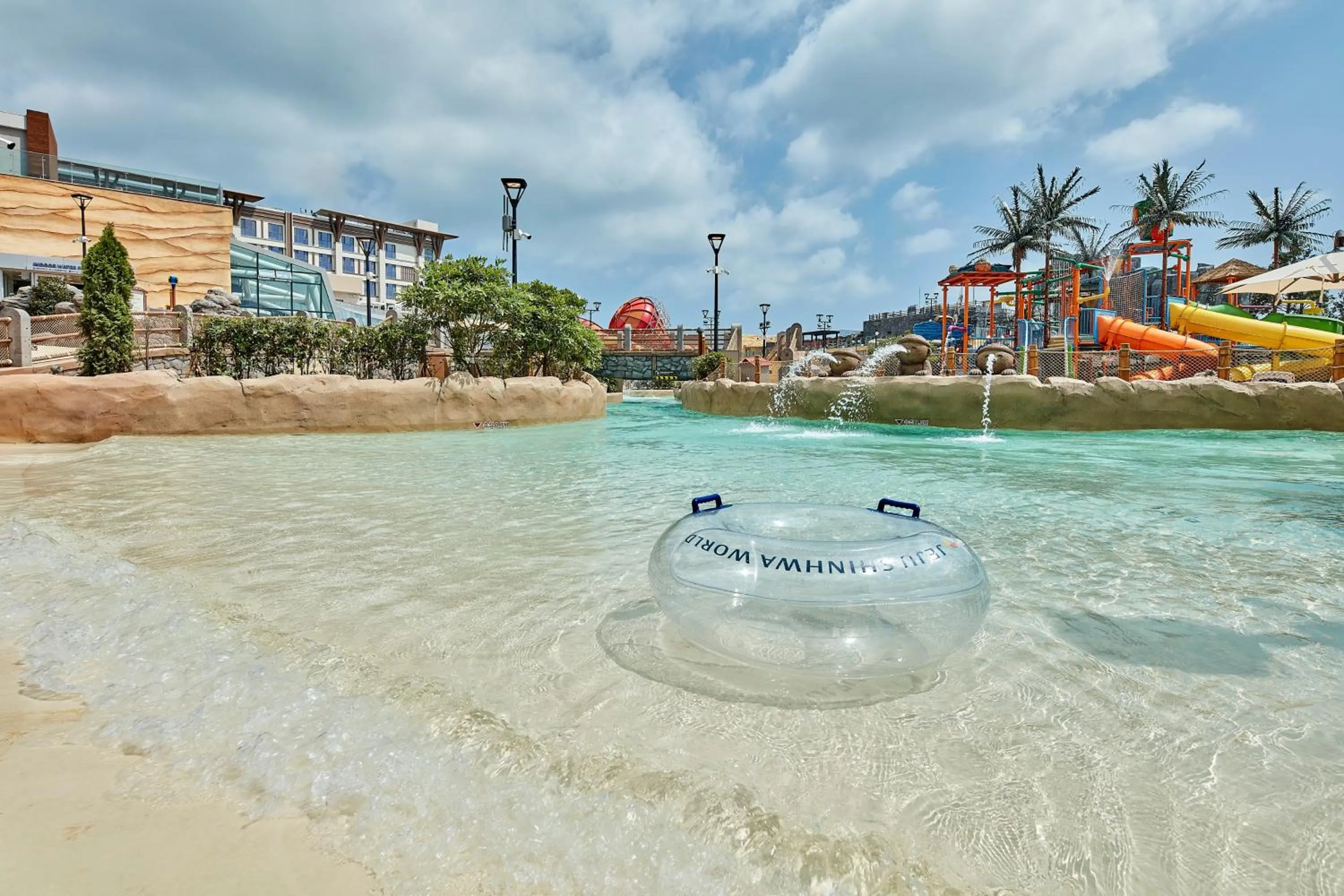 Aqua park in Shinhwa Jeju Shinhwa World Hotels