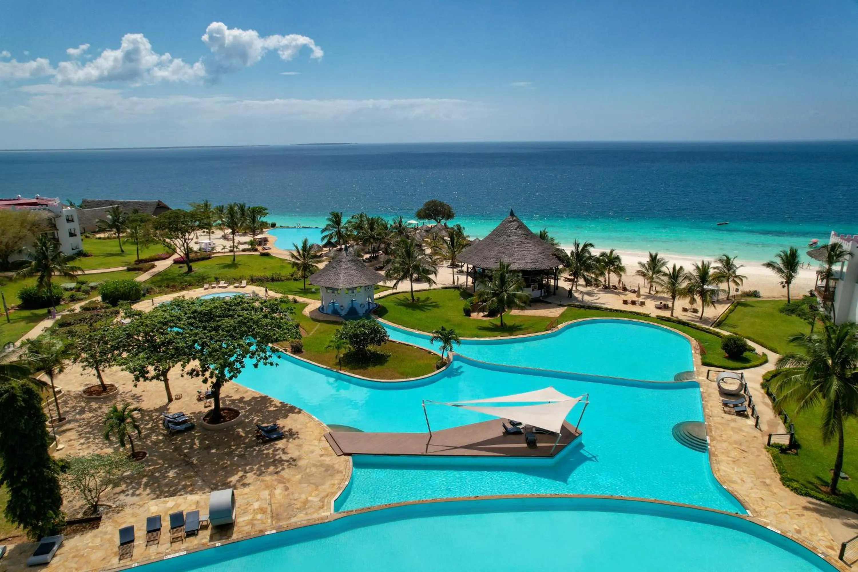 Swimming pool in Royal Zanzibar Beach Resort